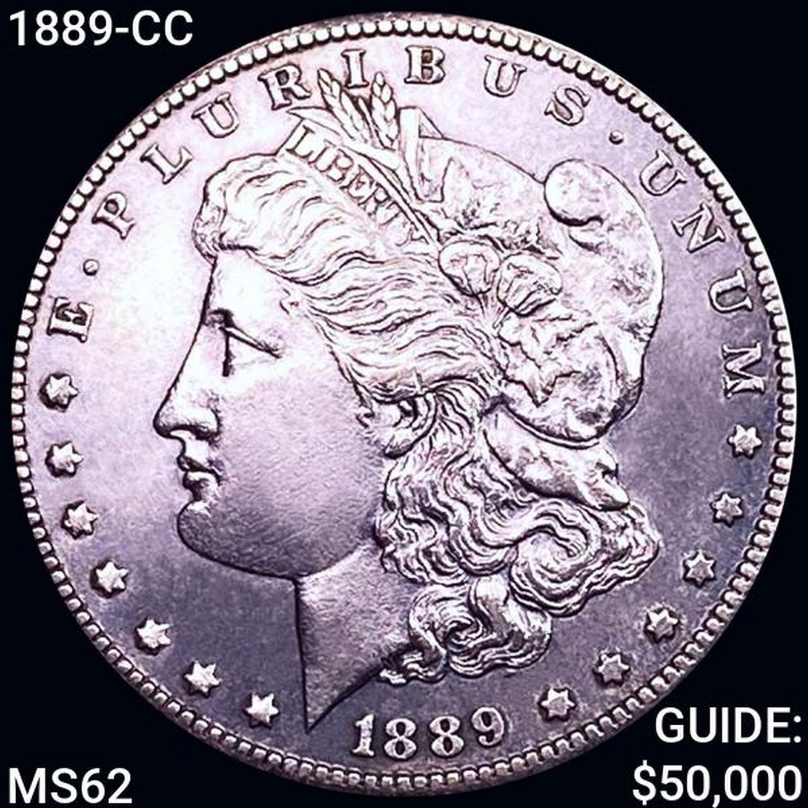 1889-CC Morgan Silver Dollar UNCIRCULATED (1 of 2)