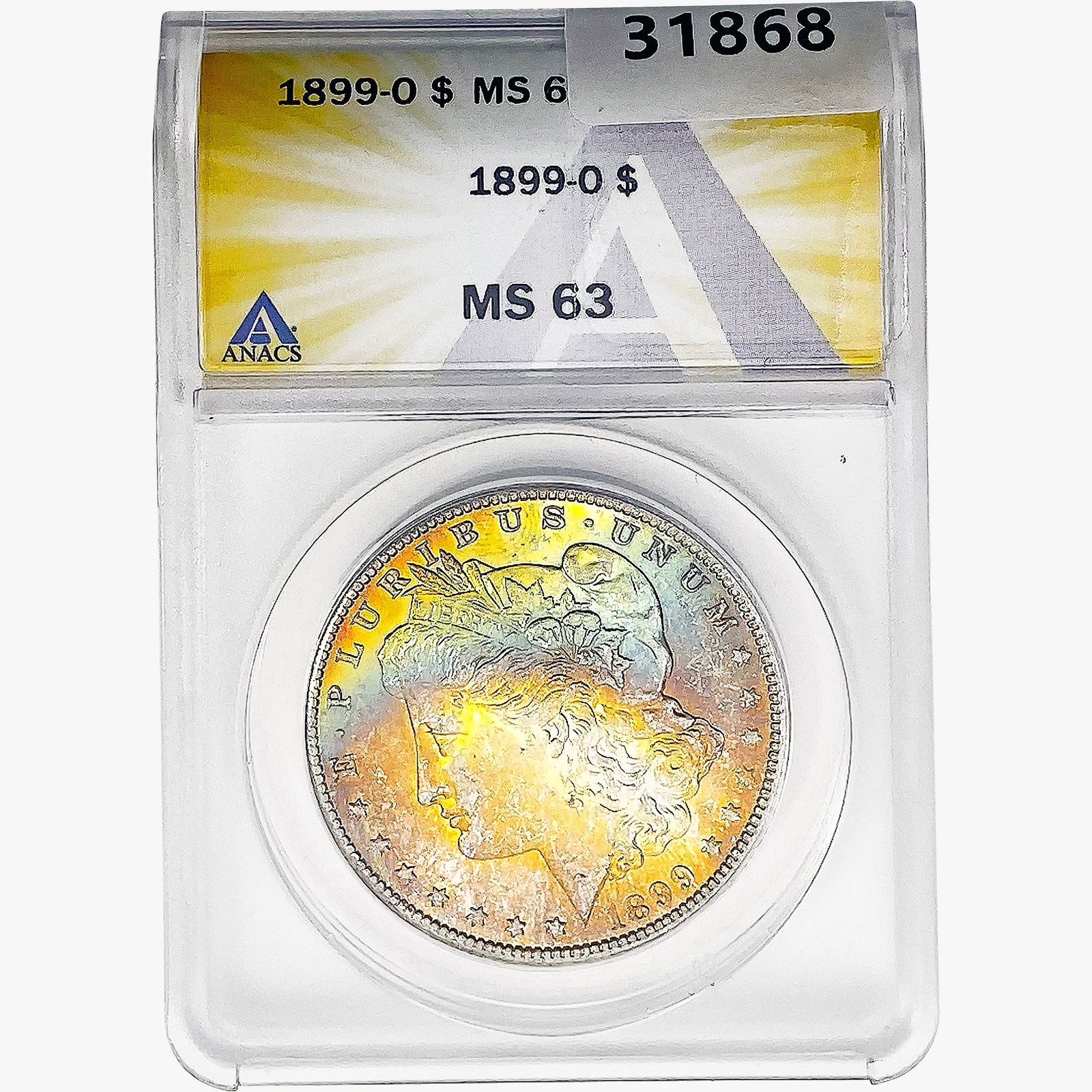 1899-O Morgan Silver Dollar ANACS MS63 (1 of 2)