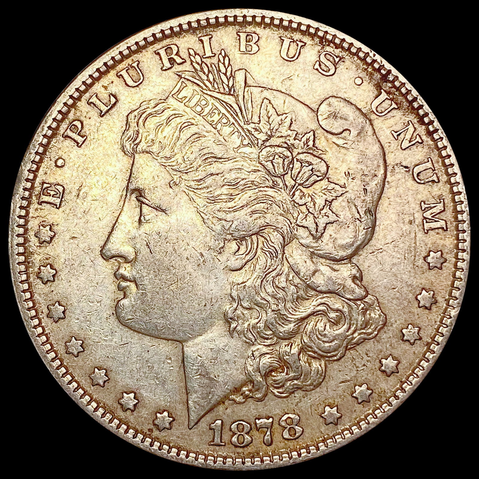 1878-P Morgan Silver Dollar CLOSELY UNCIRCULATED (1 of 2)