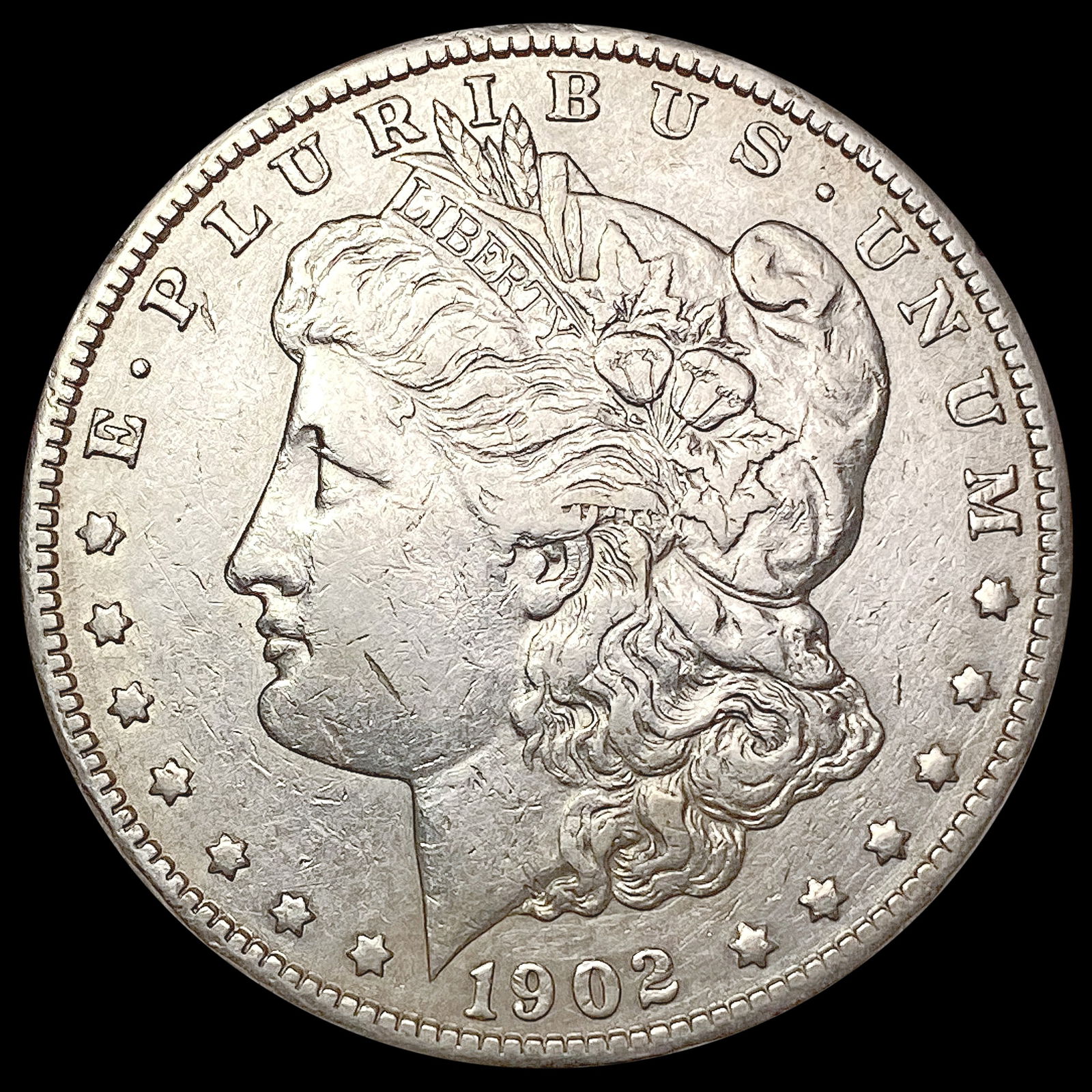 1902-S Morgan Silver Dollar NEARLY UNCIRCULATED (1 of 2)