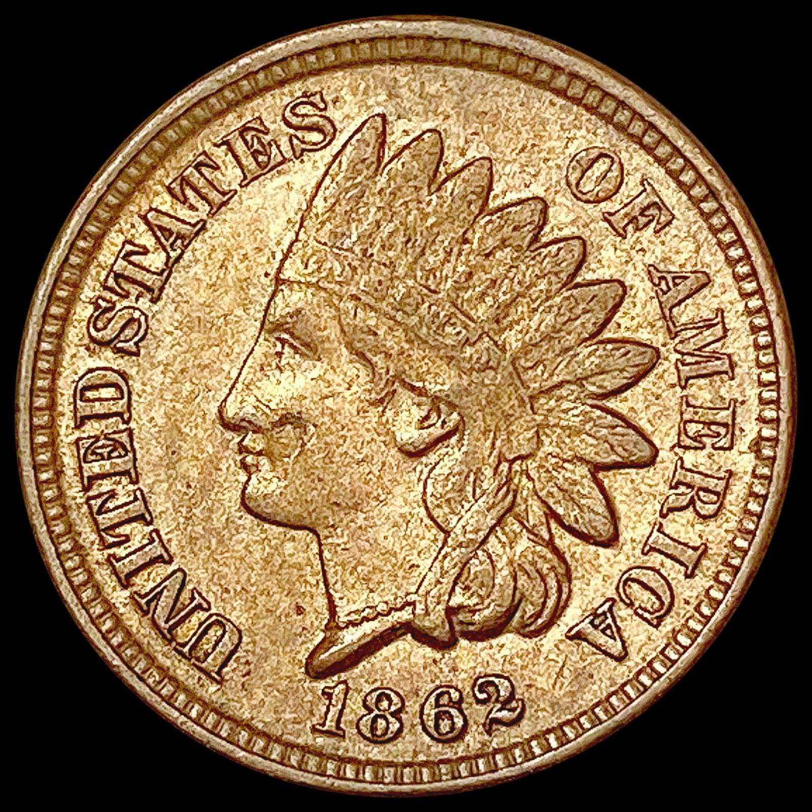 1862 Indian Head Cent UNCIRCULATED (1 of 2)