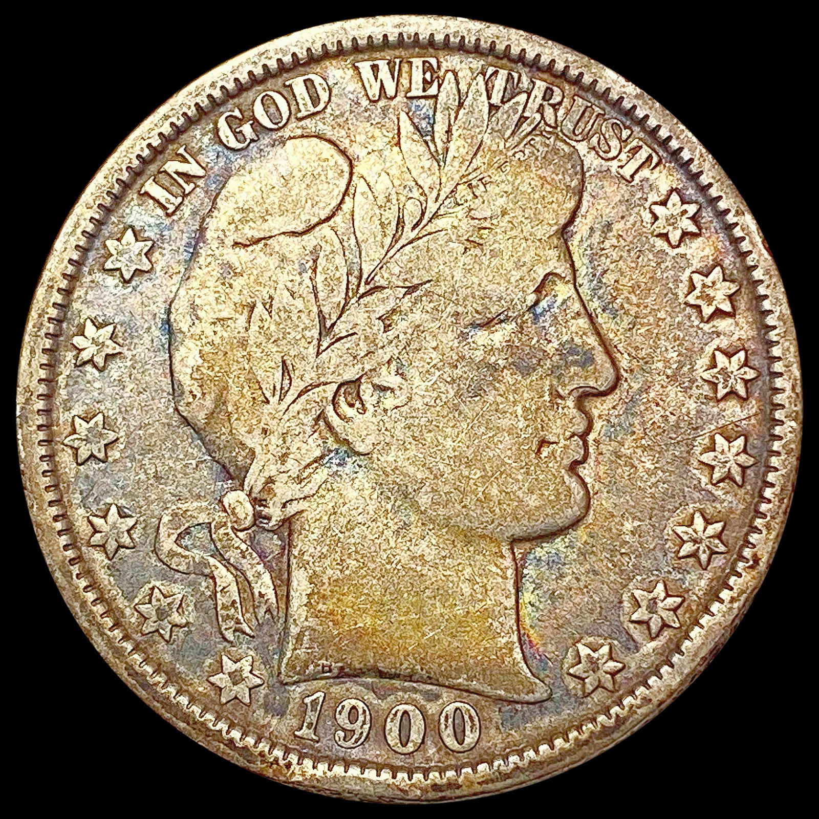 1900-O Barber Half Dollar NICELY CIRCULATED (1 of 2)