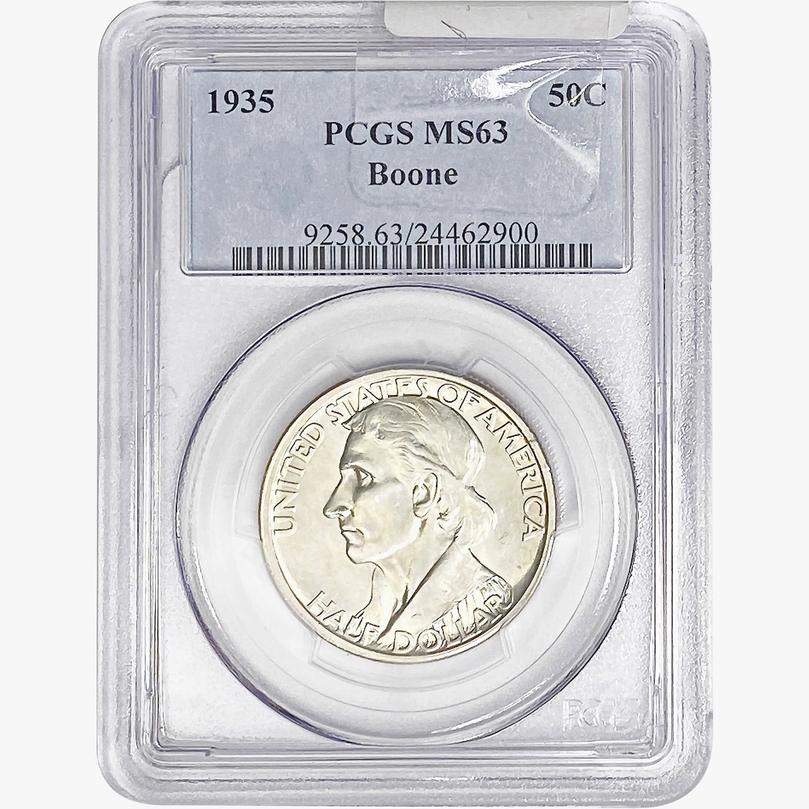 1935 Boone Half Dollar PCGS MS63 (1 of 2)