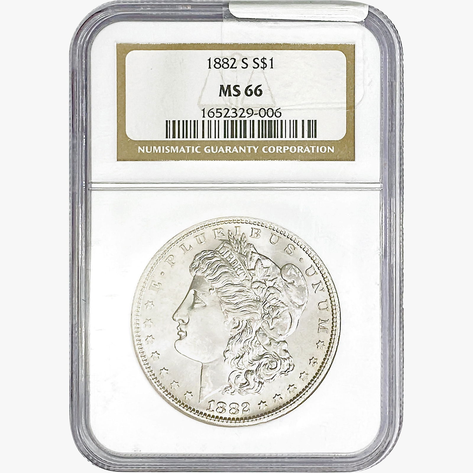 1882-S Morgan Silver Dollar NGC MS66 (1 of 2)