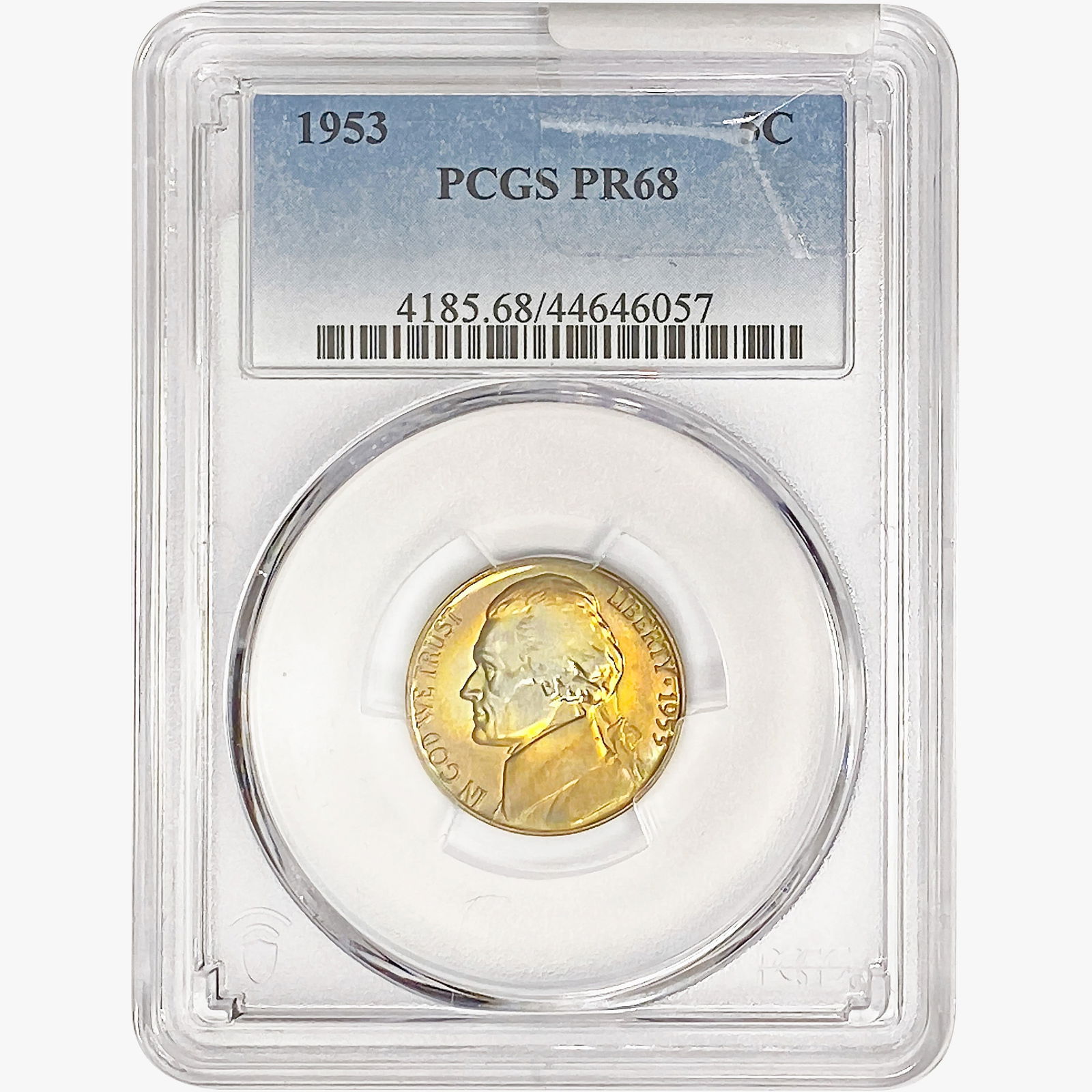1953 Jefferson Nickel PCGS PR68 (1 of 2)