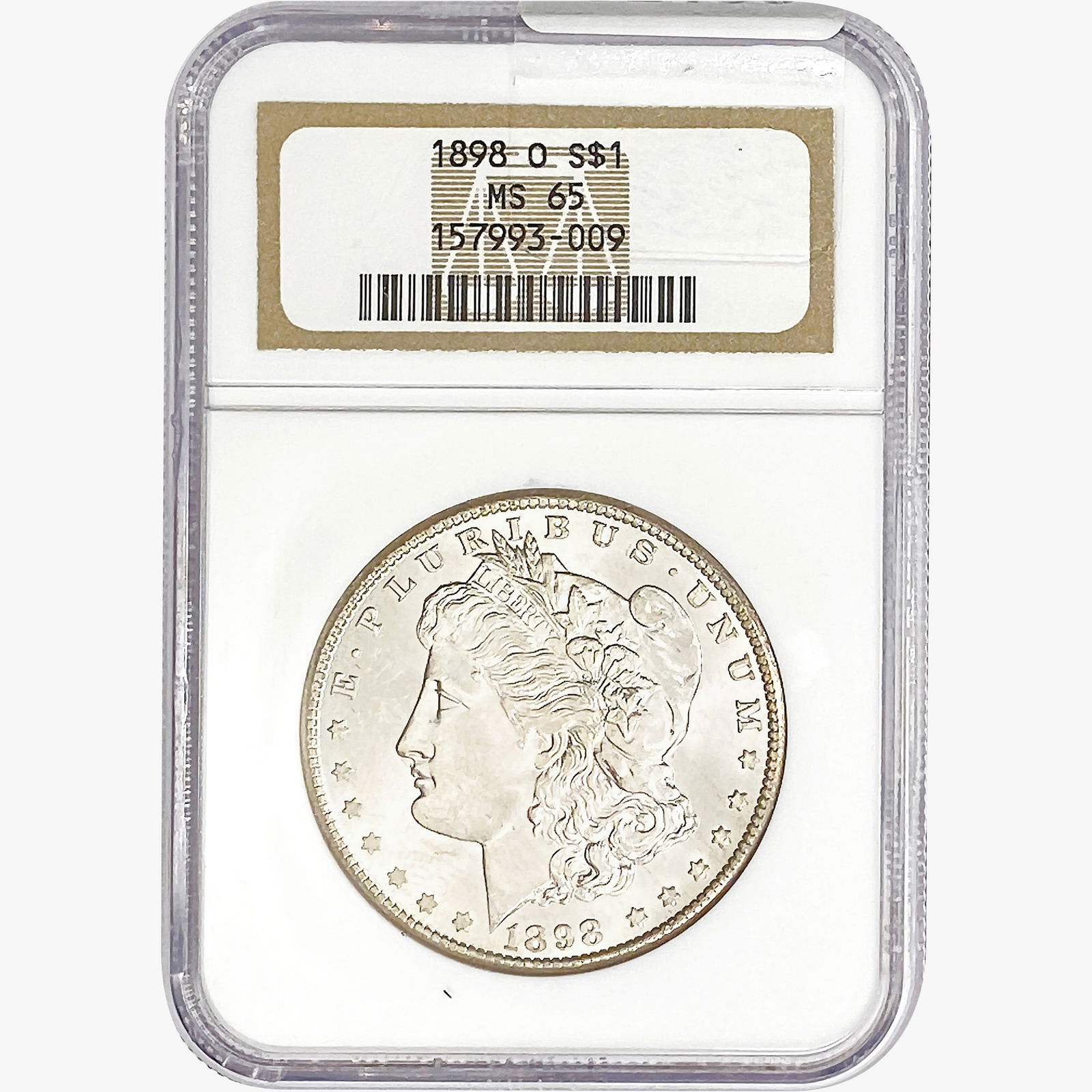 1898-O Morgan Silver Dollar NGC MS65 (1 of 2)