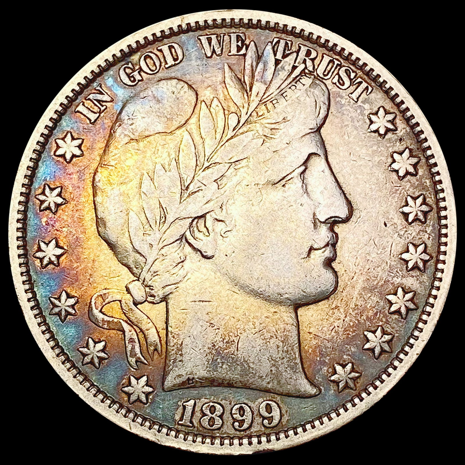 1899 Barber Half Dollar CLOSELY UNCIRCULATED (1 of 2)