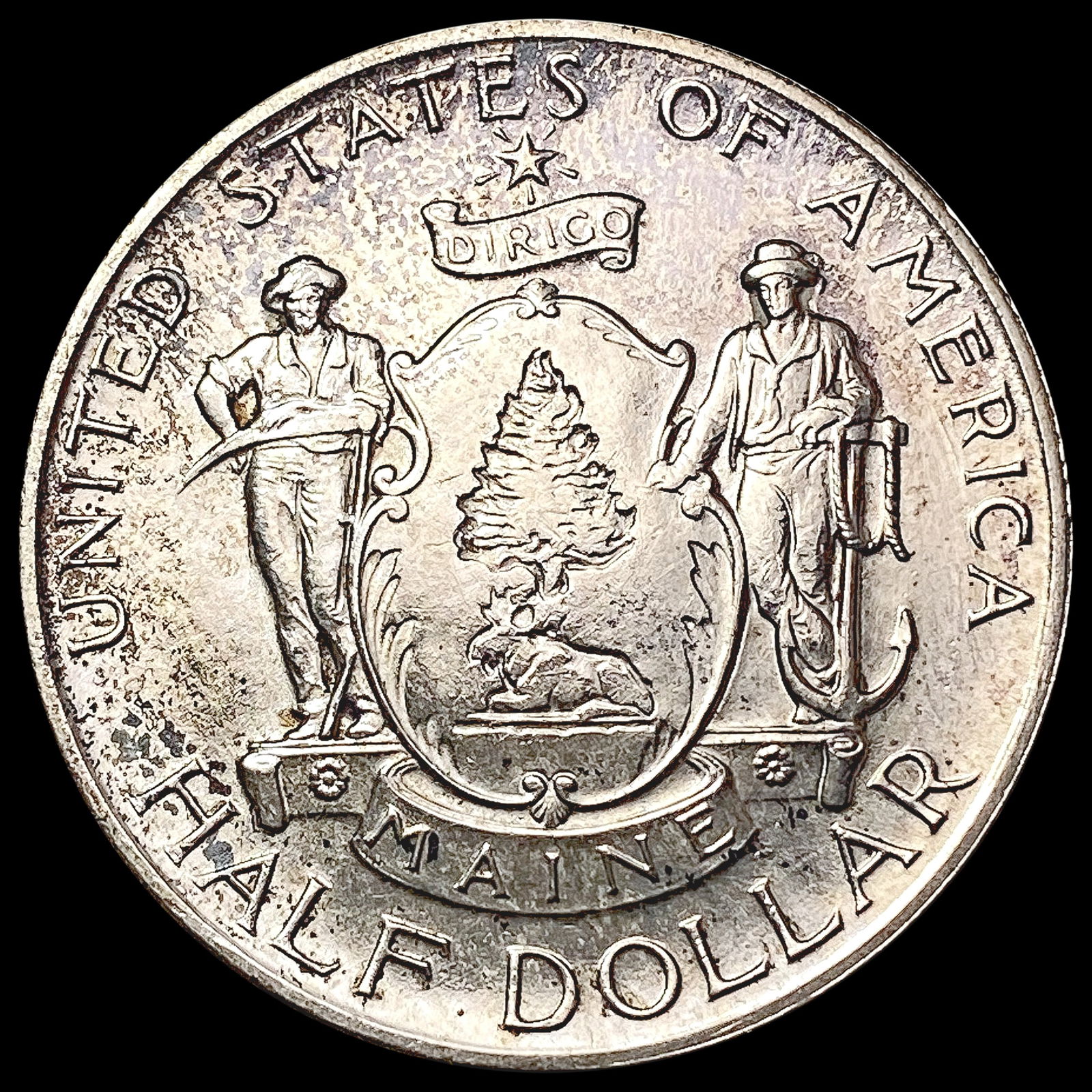 1920 Maine Half Dollar UNCIRCULATED (1 of 2)
