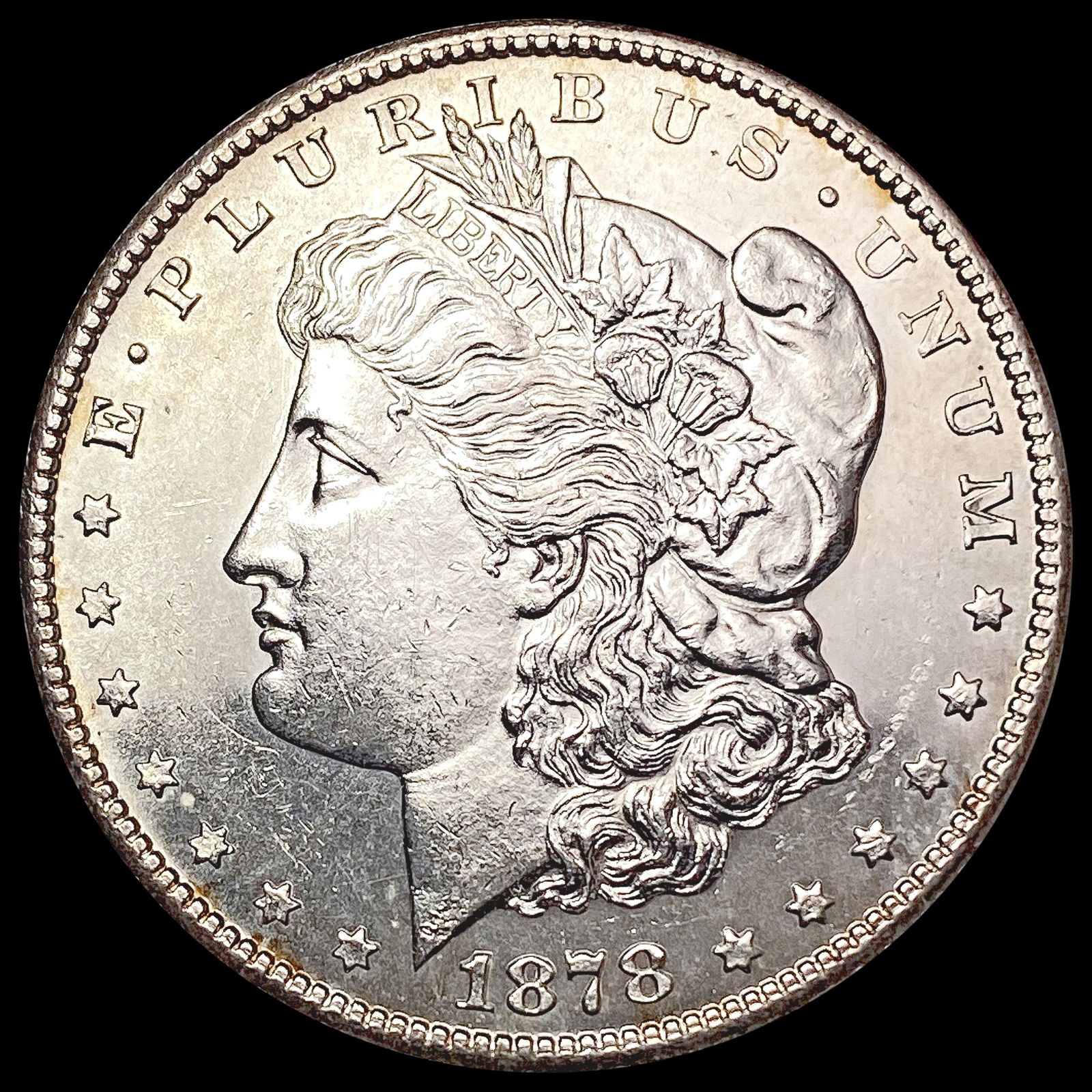 1878-S Morgan Silver Dollar CHOICE BU (1 of 2)