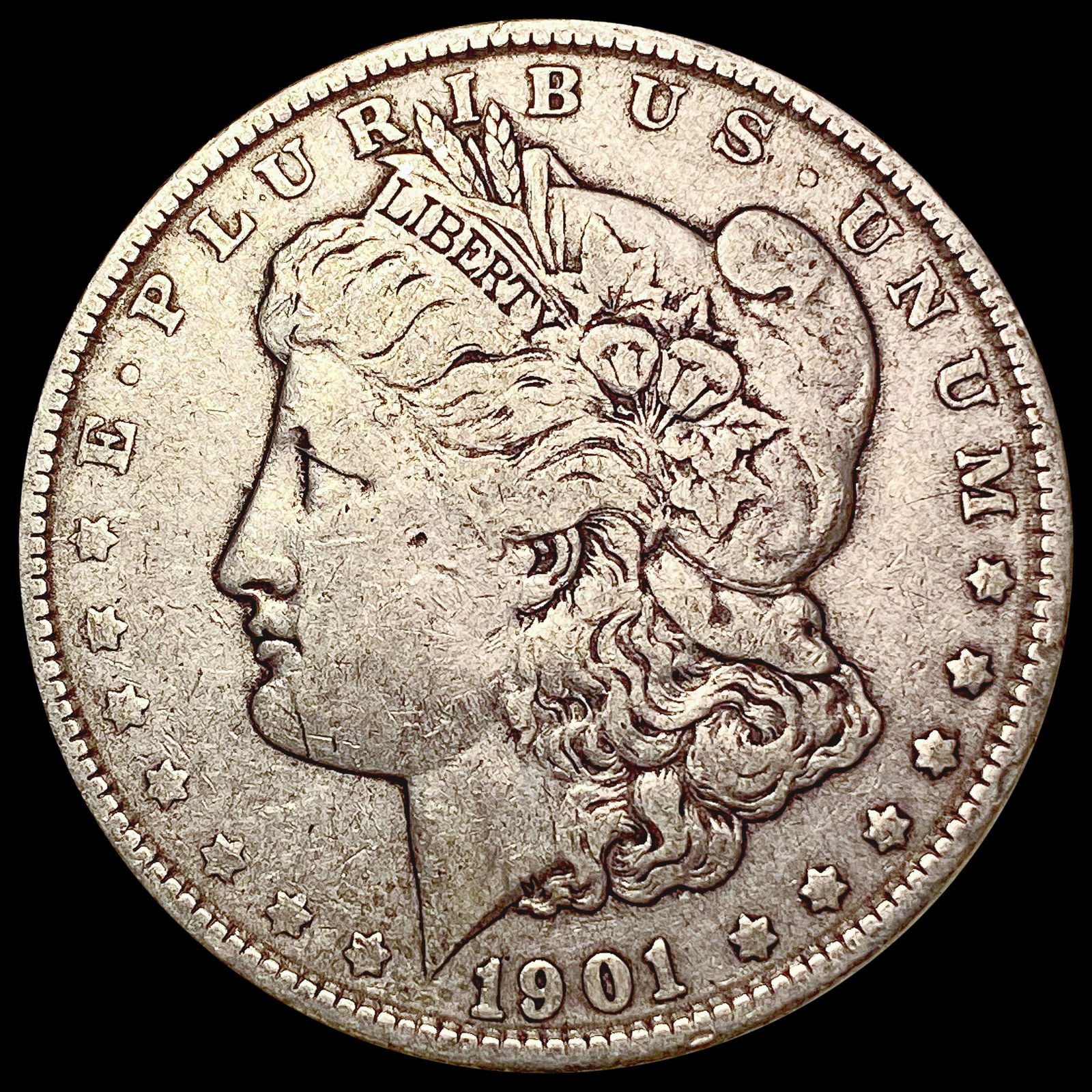 1901 Morgan Silver Dollar NICELY CIRCULATED (1 of 2)