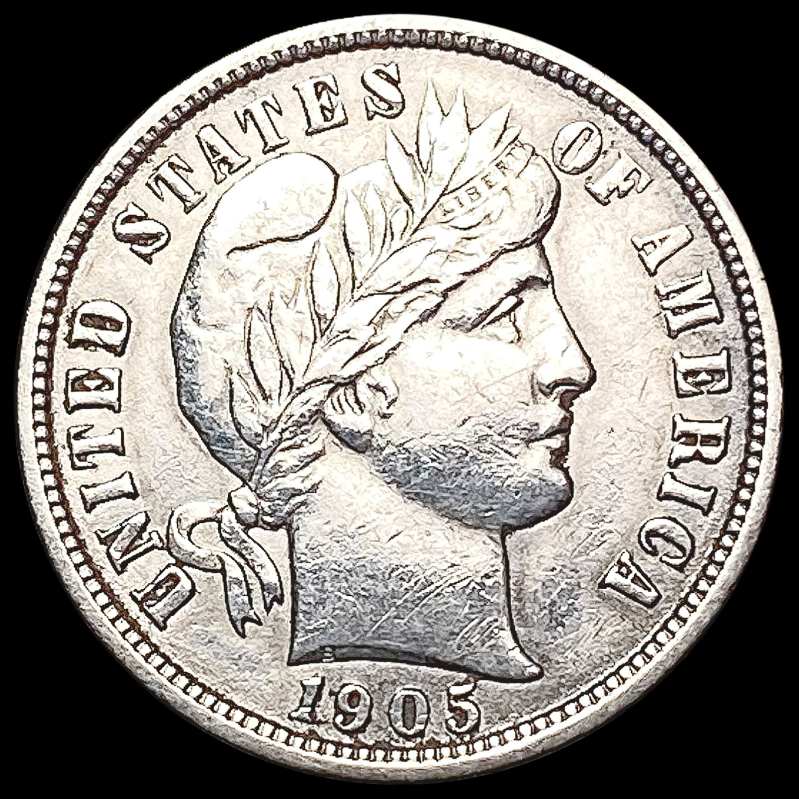 1905 Barber Dime UNCIRCULATED (1 of 2)