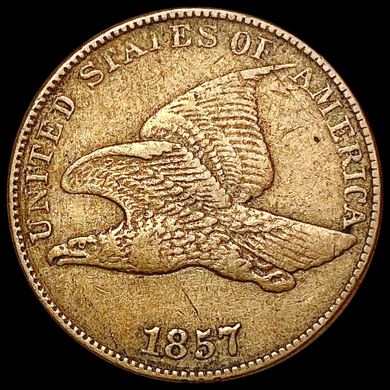 1857 Flying Eagle Cent LIGHTLY CIRCULATED (1 of 2)