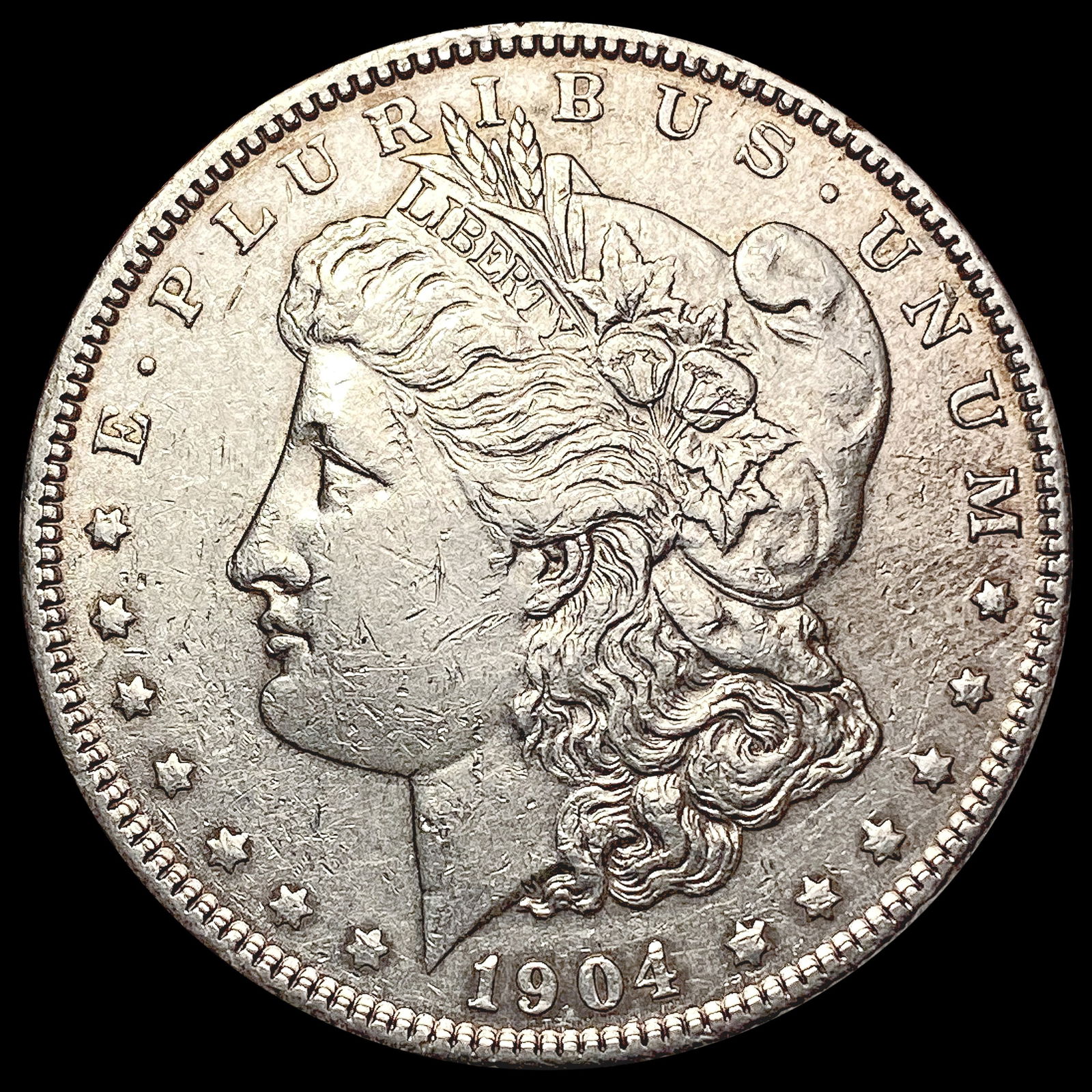 1904 Morgan Silver Dollar CLOSELY UNCIRCULATED (1 of 2)
