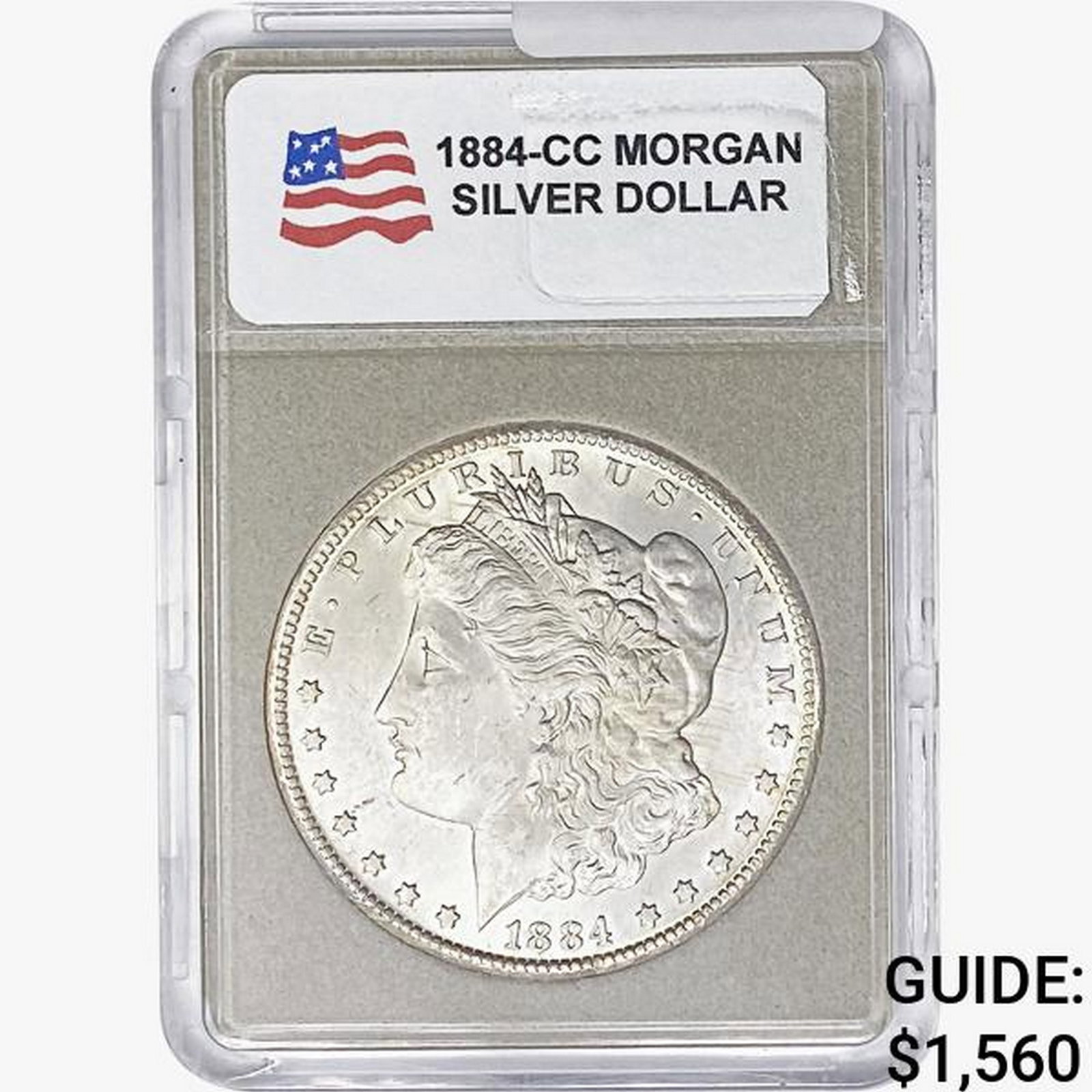 1884-CC Morgan Silver Dollar: 1884-CC Morgan Silver Dollar