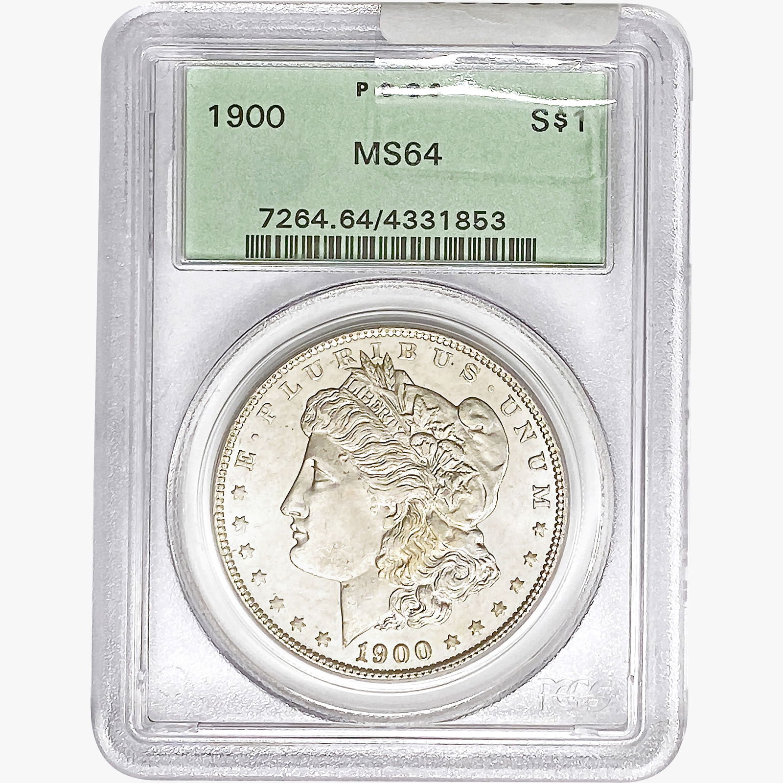 1900 Morgan Silver Dollar PCGS MS64 (1 of 2)