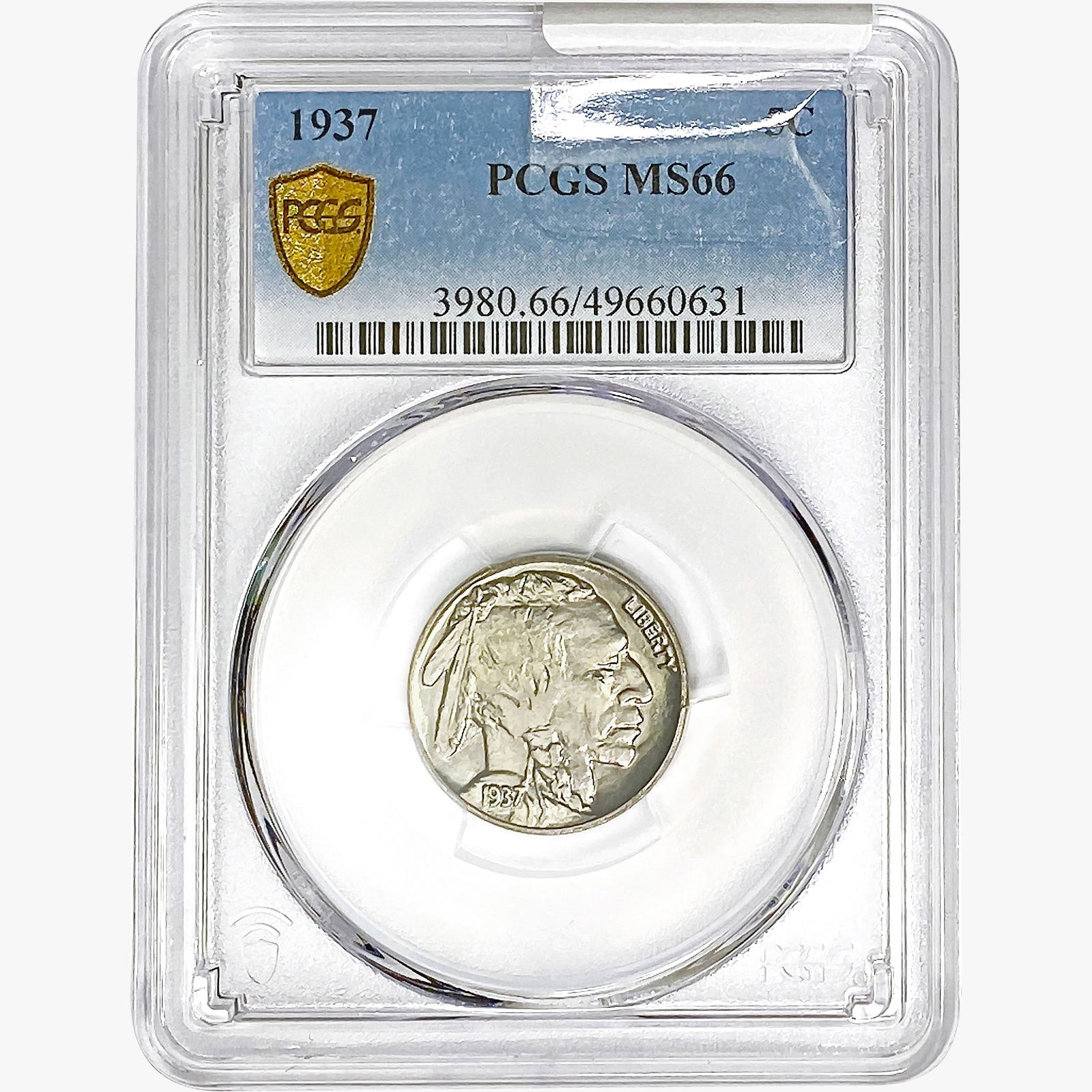 1937 Buffalo Nickel PCGS MS66 (1 of 2)