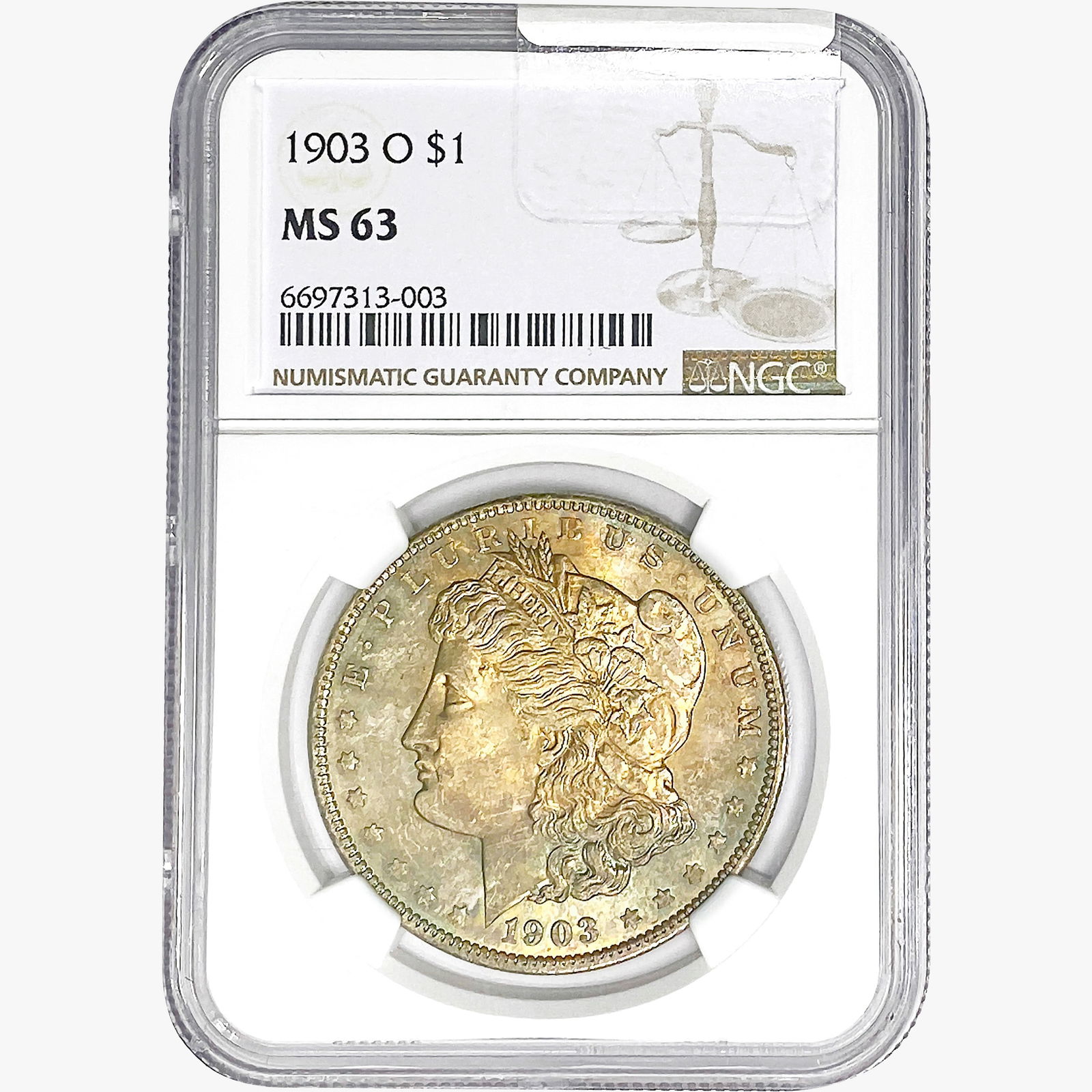 1903-O Morgan Silver Dollar NGC MS63 (1 of 2)