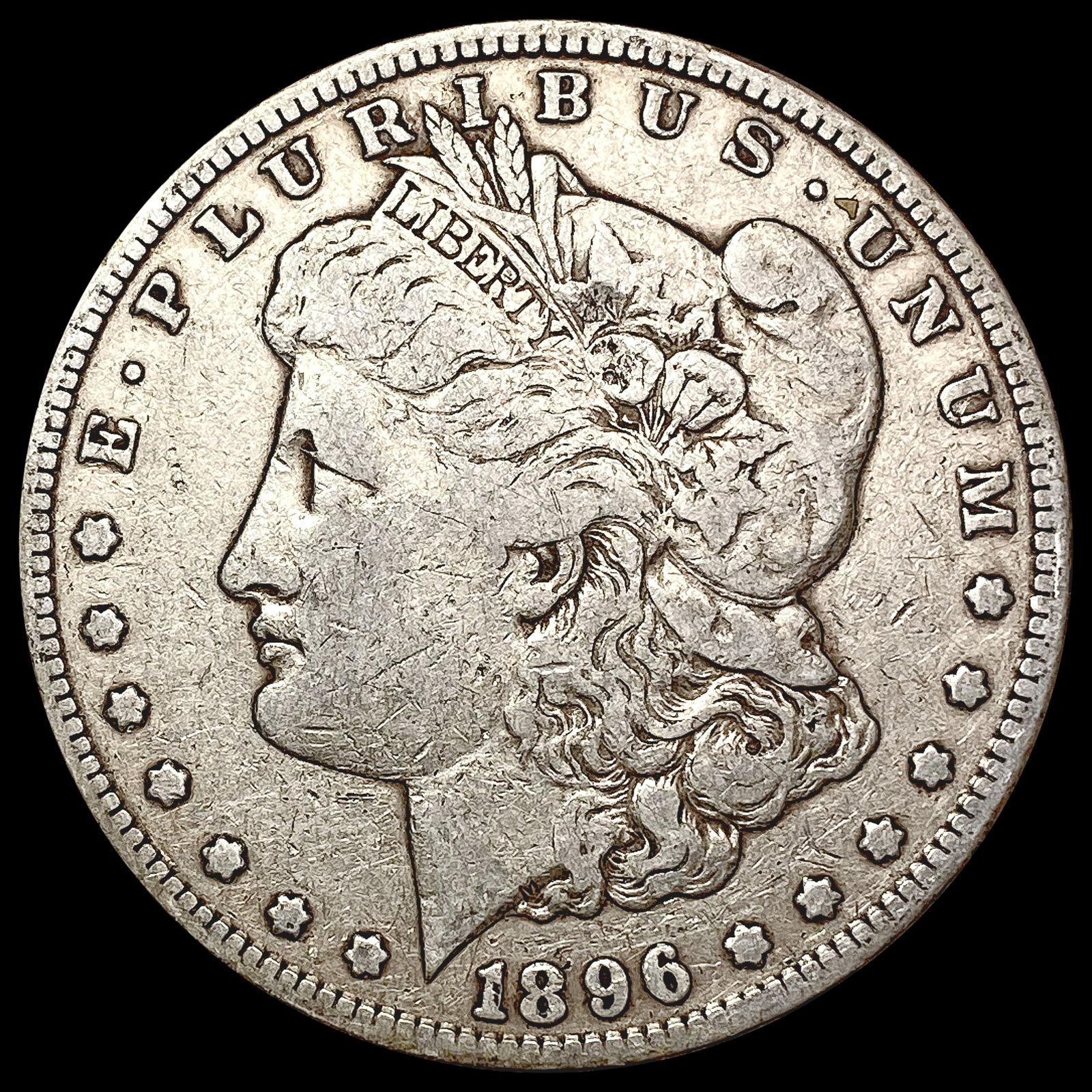 1896-S Morgan Silver Dollar NICELY CIRCULATED (1 of 2)