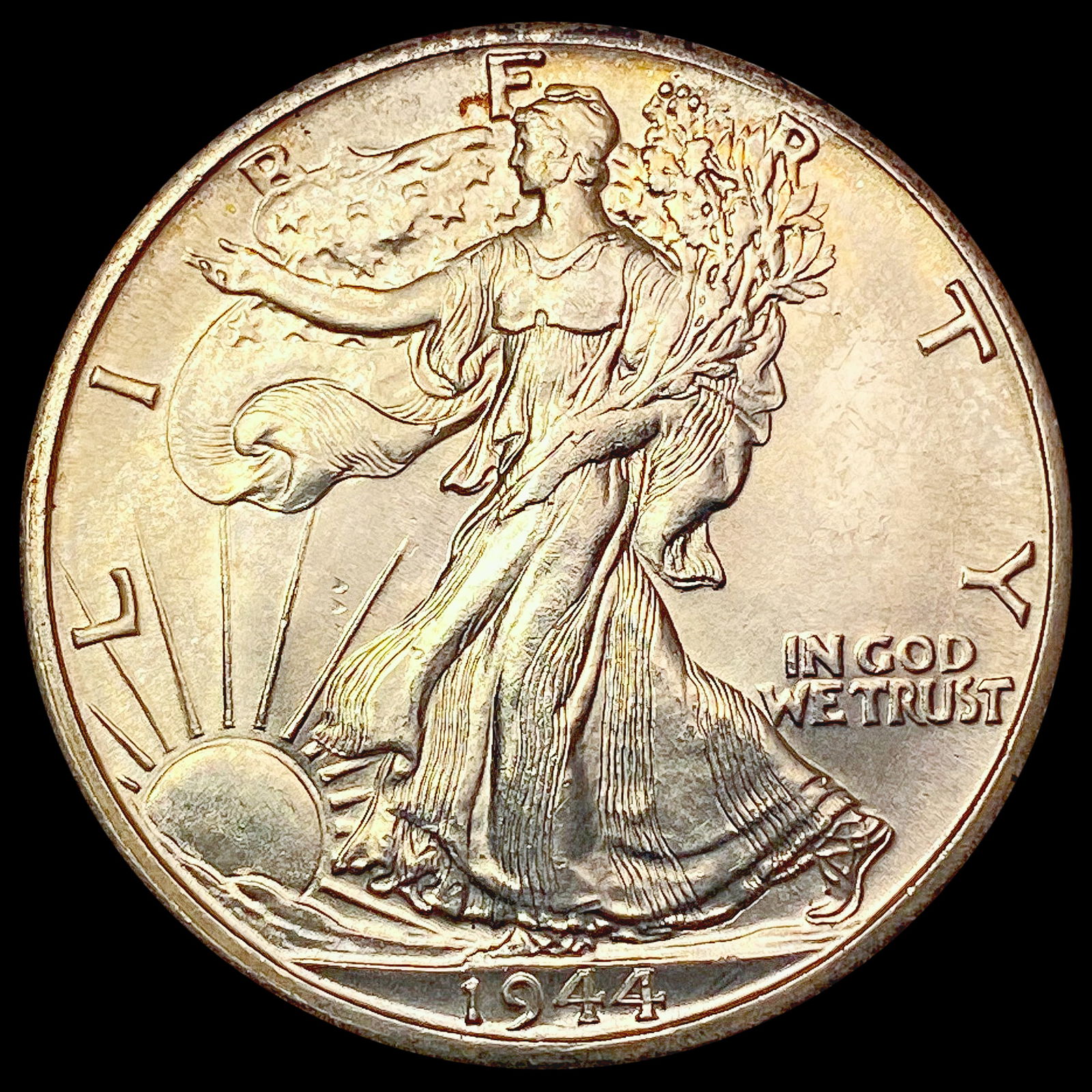 1944-D Walking Liberty Half Dollar GEM BU (1 of 2)