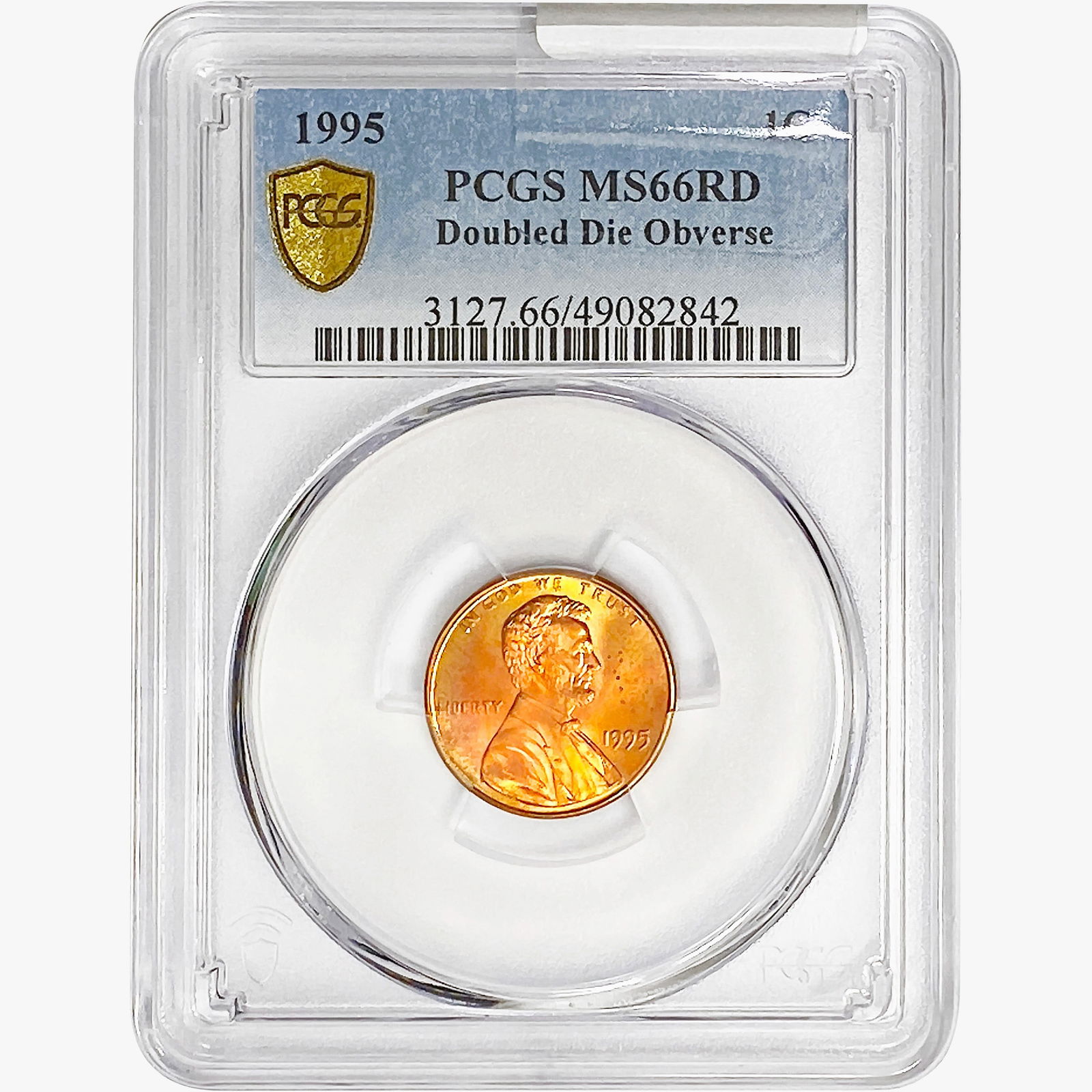 1995 Lincoln Memorial Cent PCGS MS66 RD DDO (1 of 2)
