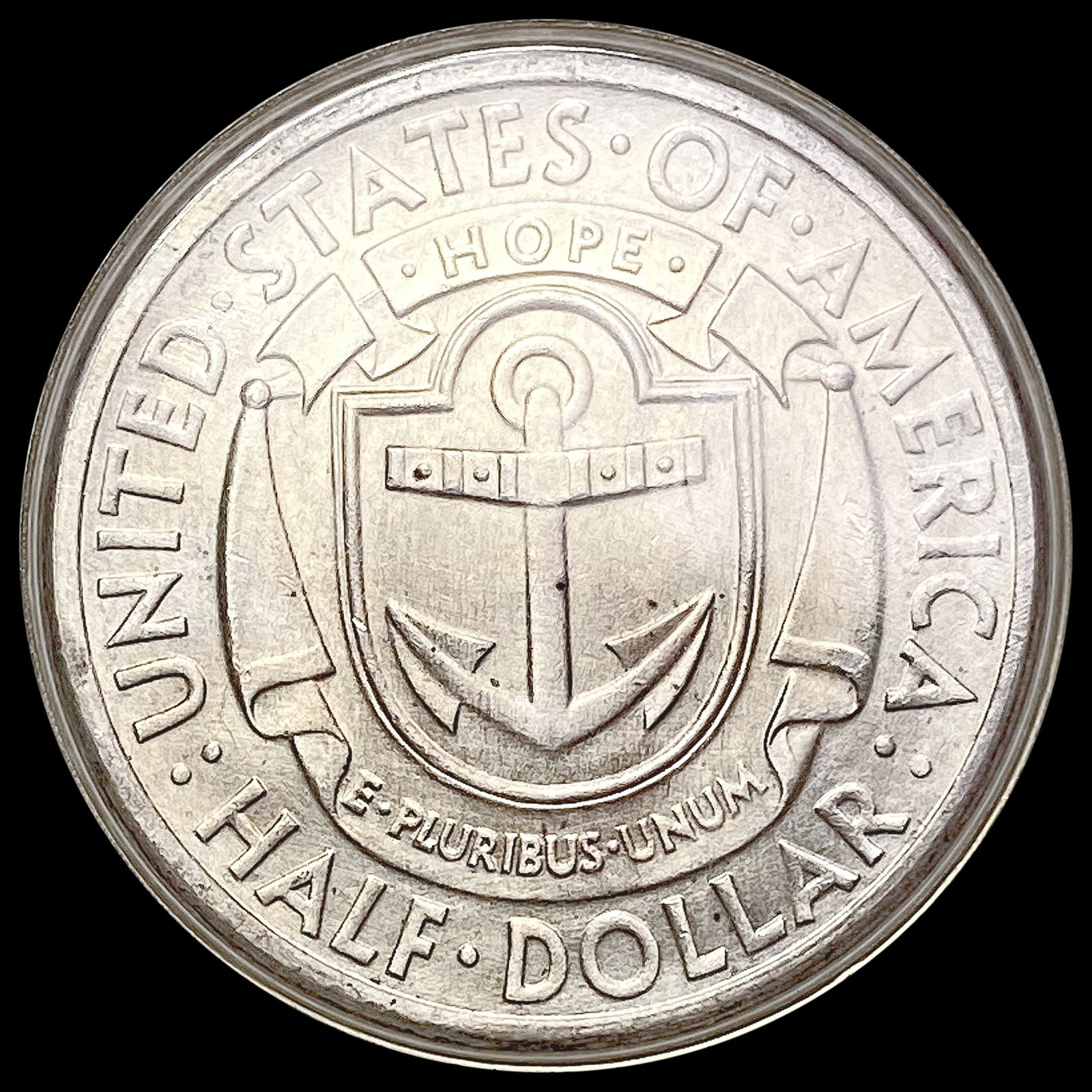 1936 Rhode Island Half Dollar GEM BU (1 of 2)