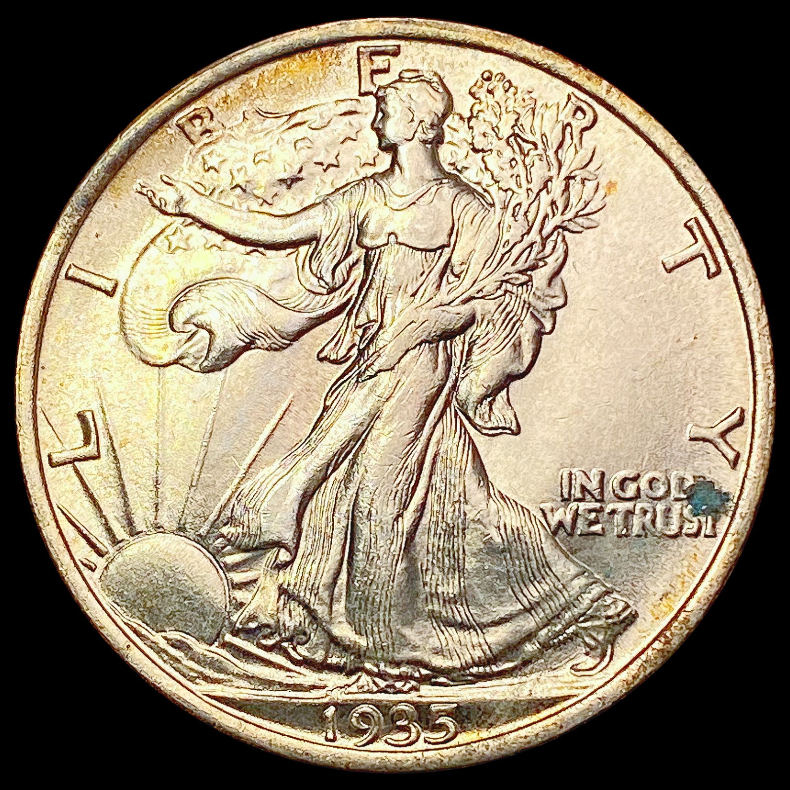 1935 Walking Liberty Half Dollar UNCIRCULATED (1 of 2)