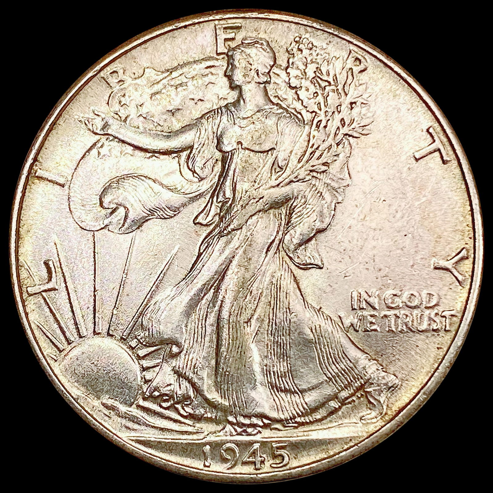 1945 Walking Liberty Half Dollar UNCIRCULATED (1 of 2)