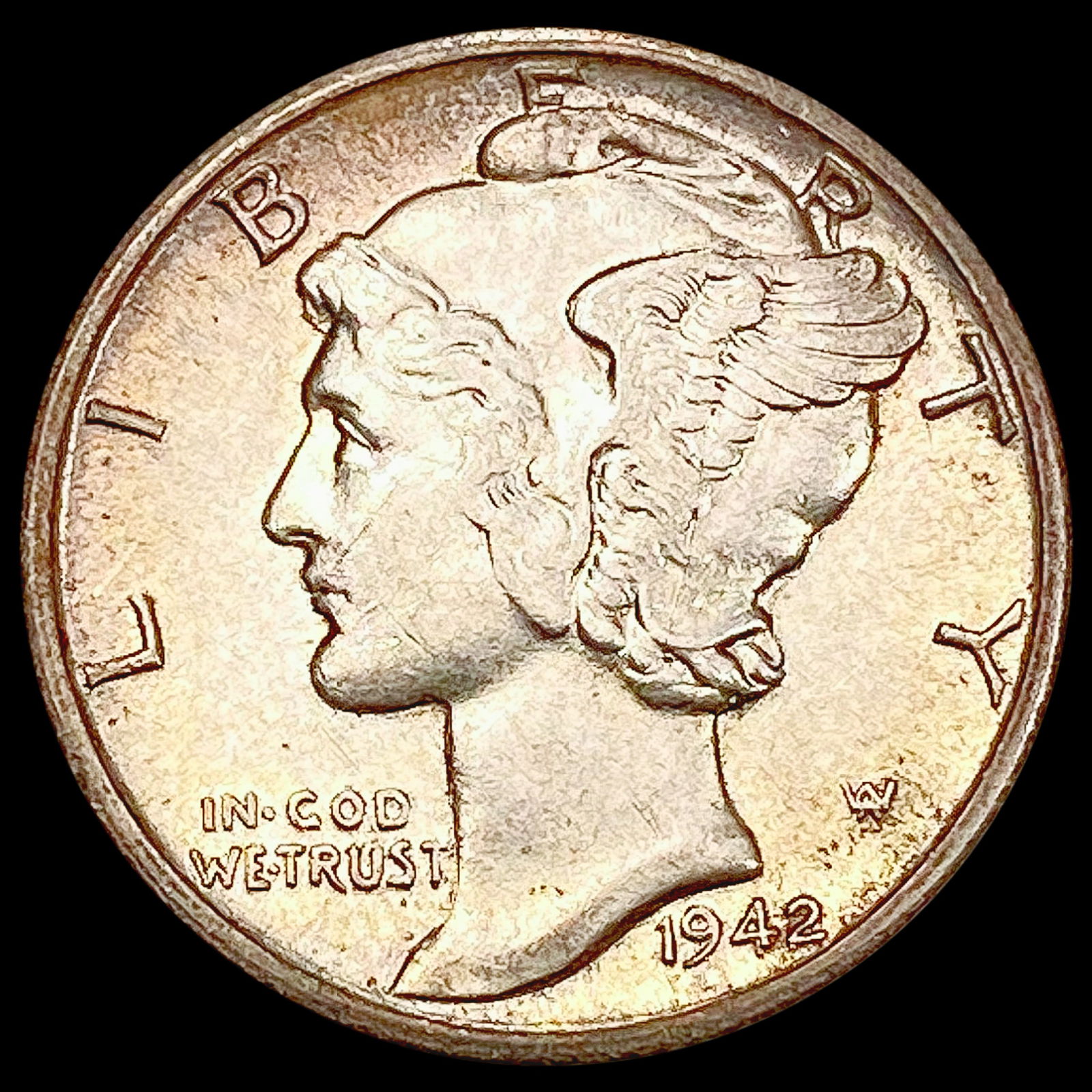 1942/41-D Mercury Dime UNCIRCULATED (1 of 2)