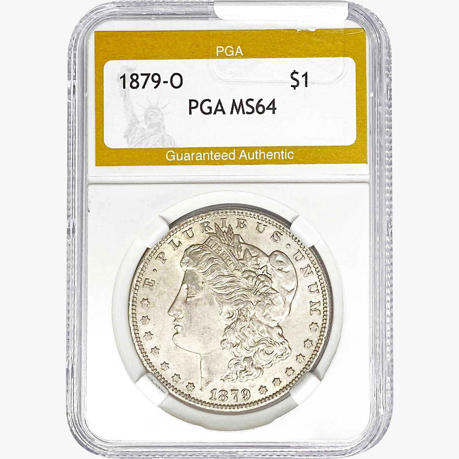 1879-O Morgan Silver Dollar PGA MS64 (1 of 2)