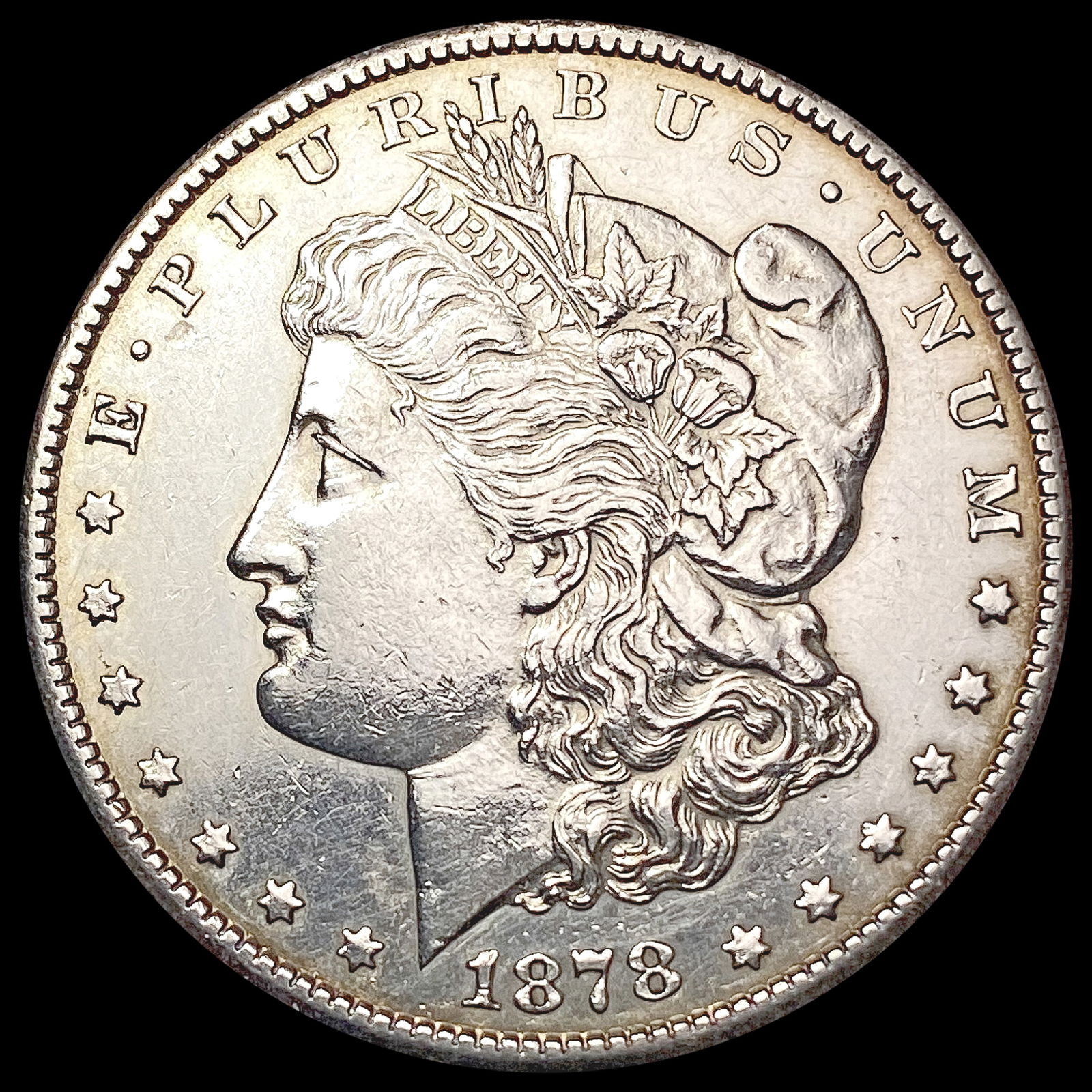 1878-CC Morgan Silver Dollar CLOSELY UNCIRCULATED (1 of 2)