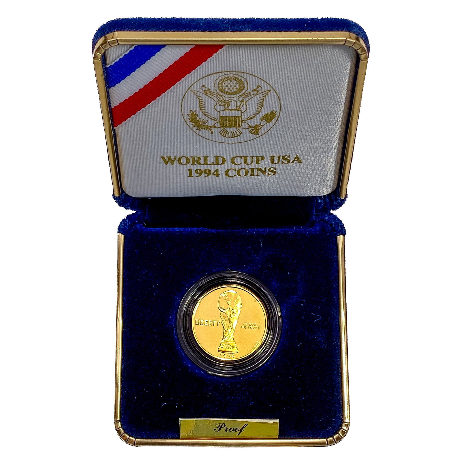 1994 World Cup Proof $5 Gold Coin 0.2419oz (1 of 3)