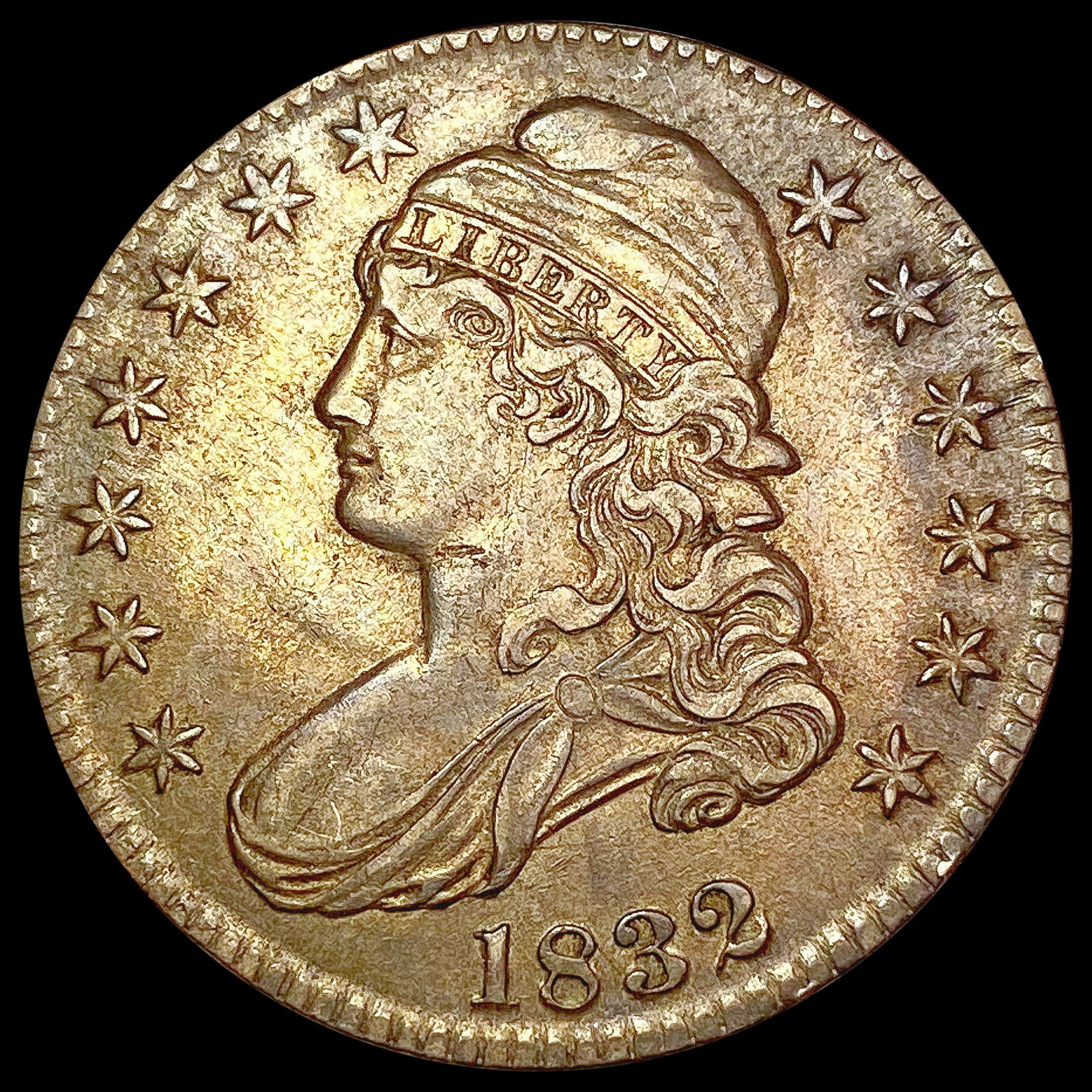 1832 Capped Bust Half Dollar CLOSELY UNCIRCULATED (1 of 2)
