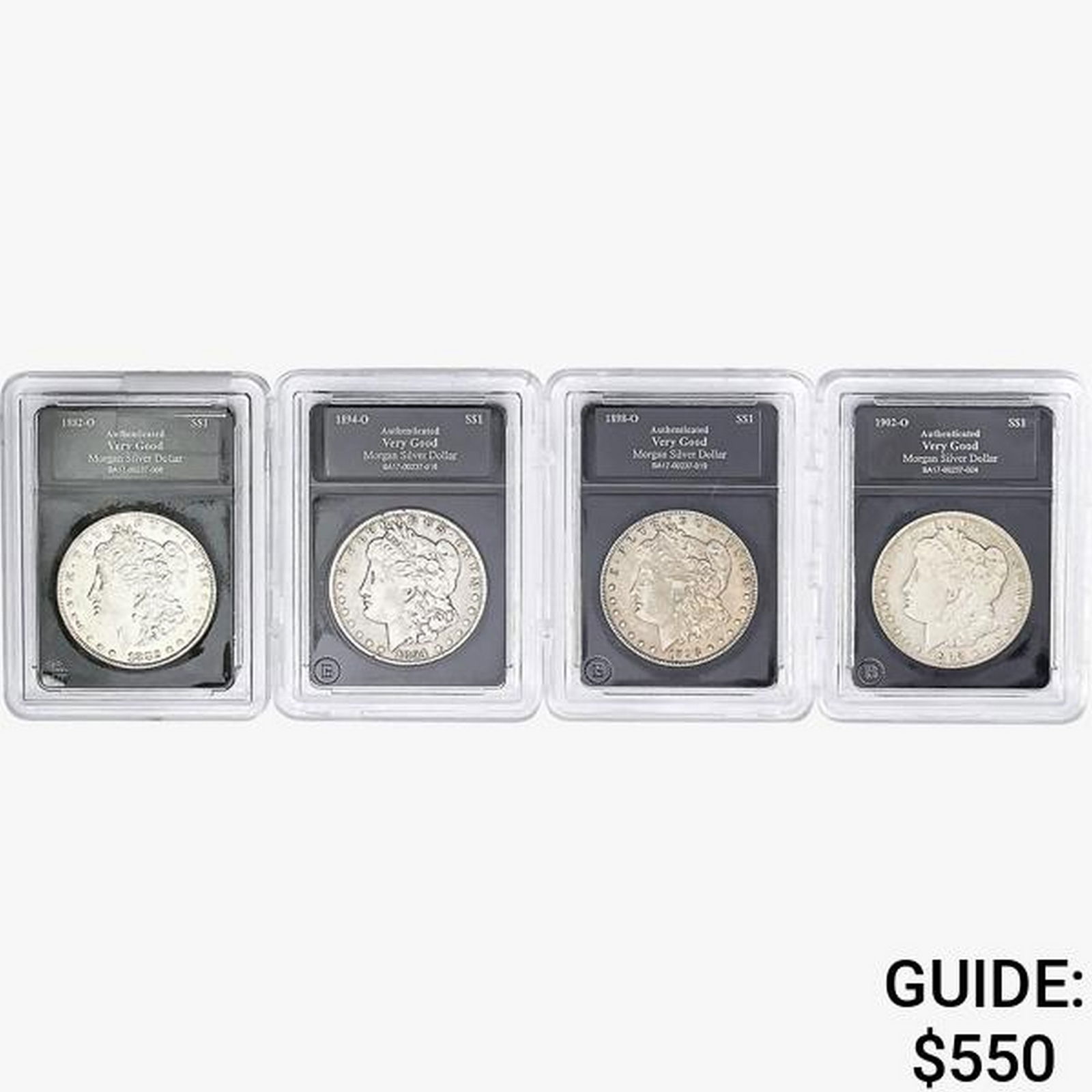 [4]1882-1902 Morgan Silver Dollar   Very Good (1 of 2)
