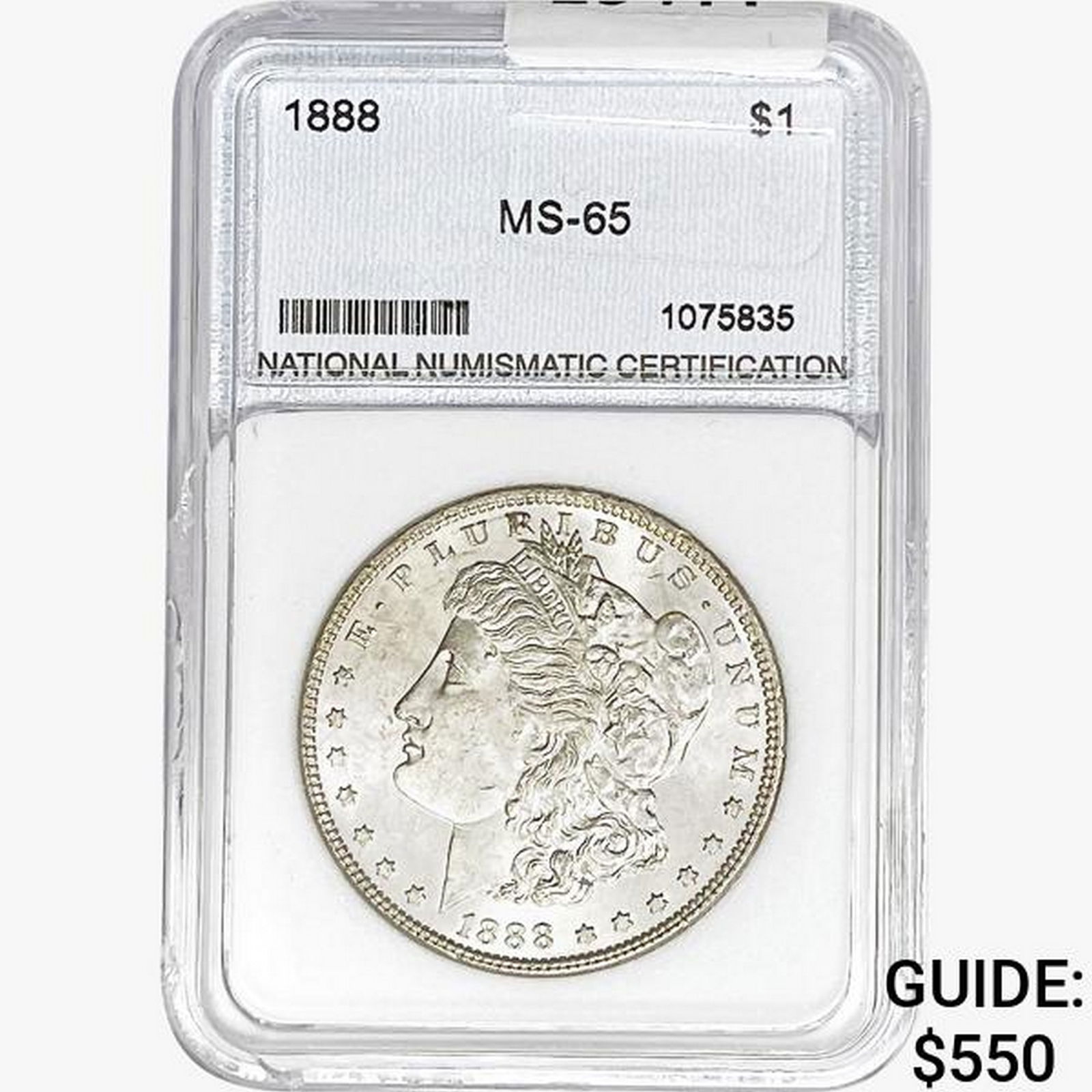 1888 Morgan Silver Dollar NNC MS65 (1 of 2)