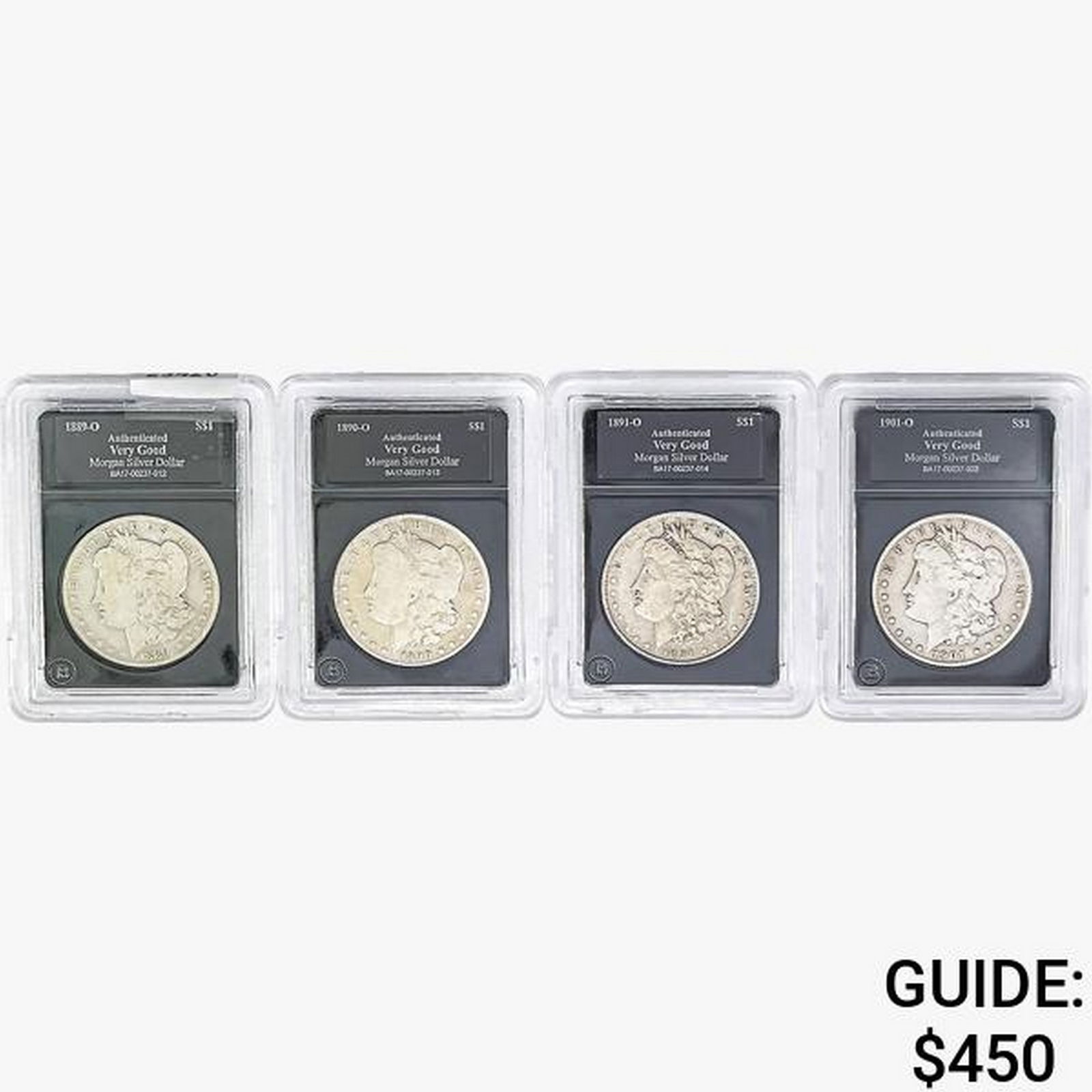 [4]1889-1901 Morgan Silver Dollar   Very Good (1 of 2)