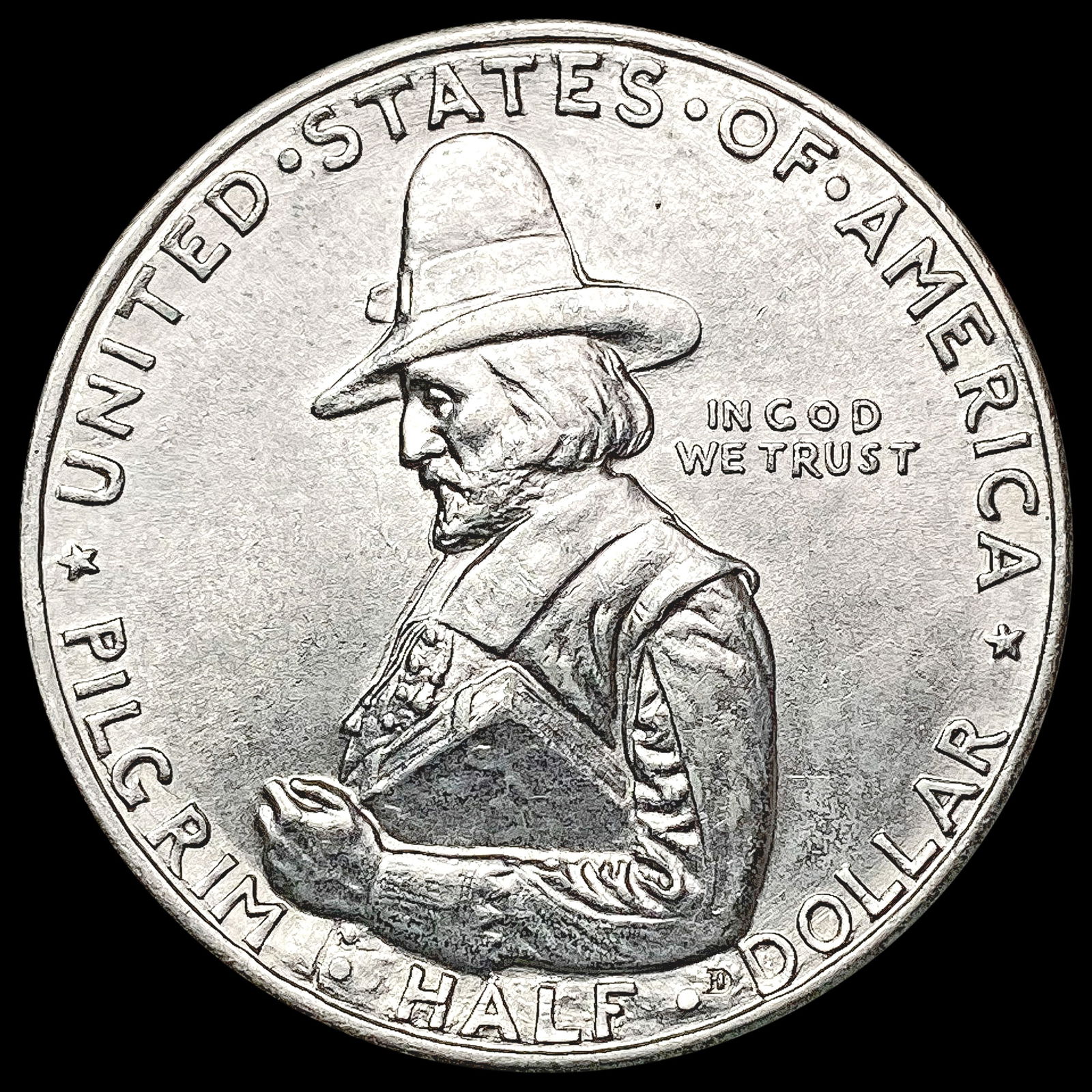 1920 Pilgrim Half Dollar UNCIRCULATED (1 of 2)