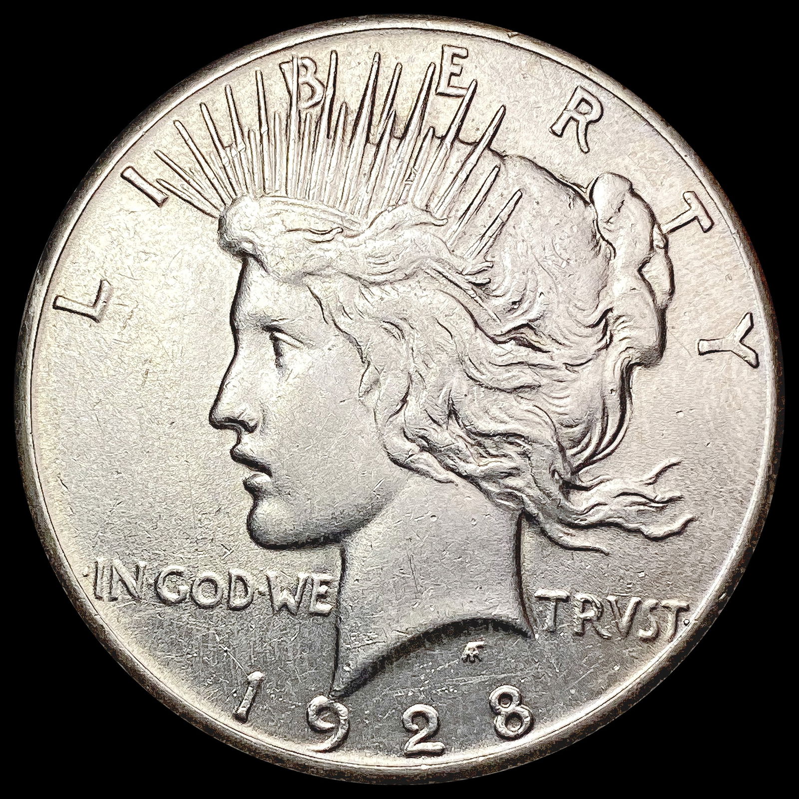1928 Silver Peace Dollar CLOSELY UNCIRCULATED (1 of 2)