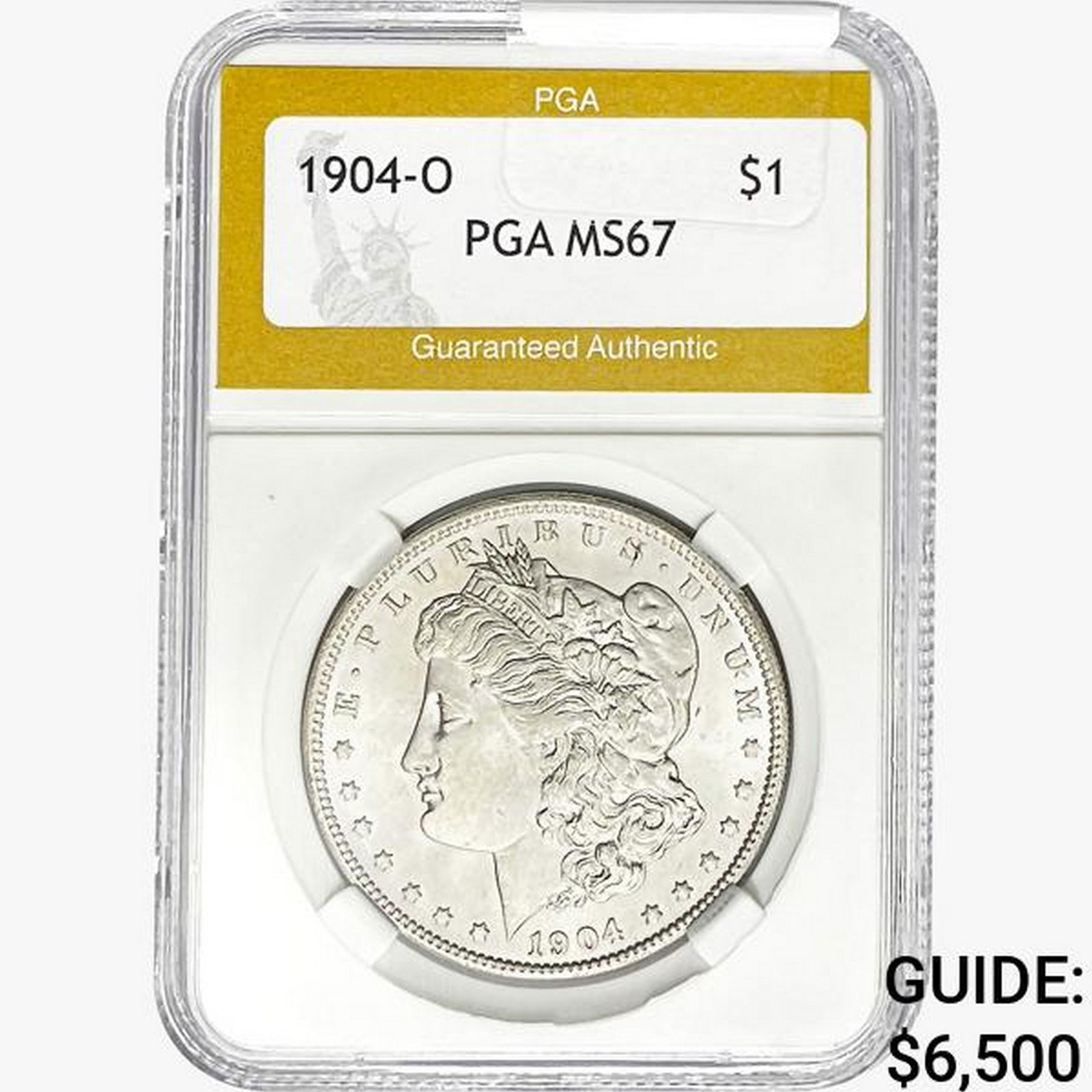 1904-O Morgan Silver Dollar PGA MS67 (1 of 2)