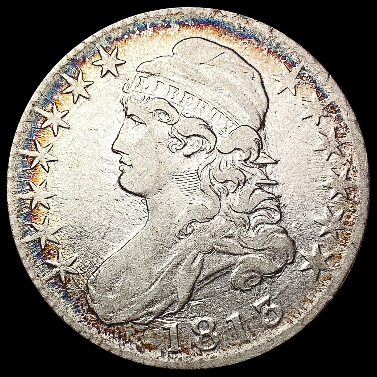 1813 Capped Bust Half Dollar LIGHTLY CIRCULATED (1 of 2)
