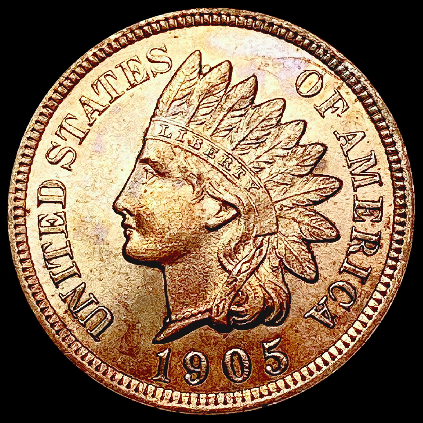 1905 Indian Head Cent UNCIRCULATED (1 of 2)