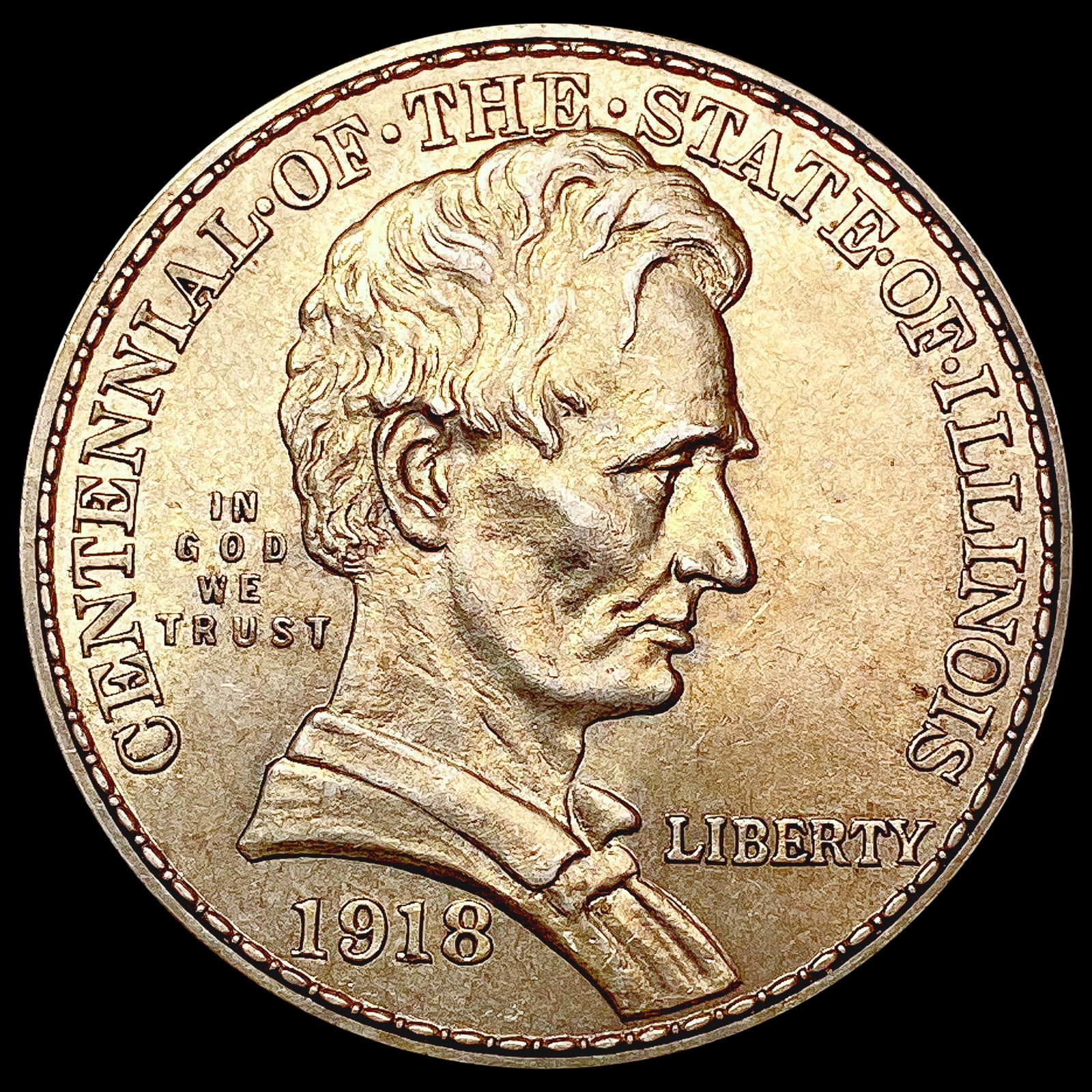 1918 Illinois Half Dollar UNCIRCULATED (1 of 2)