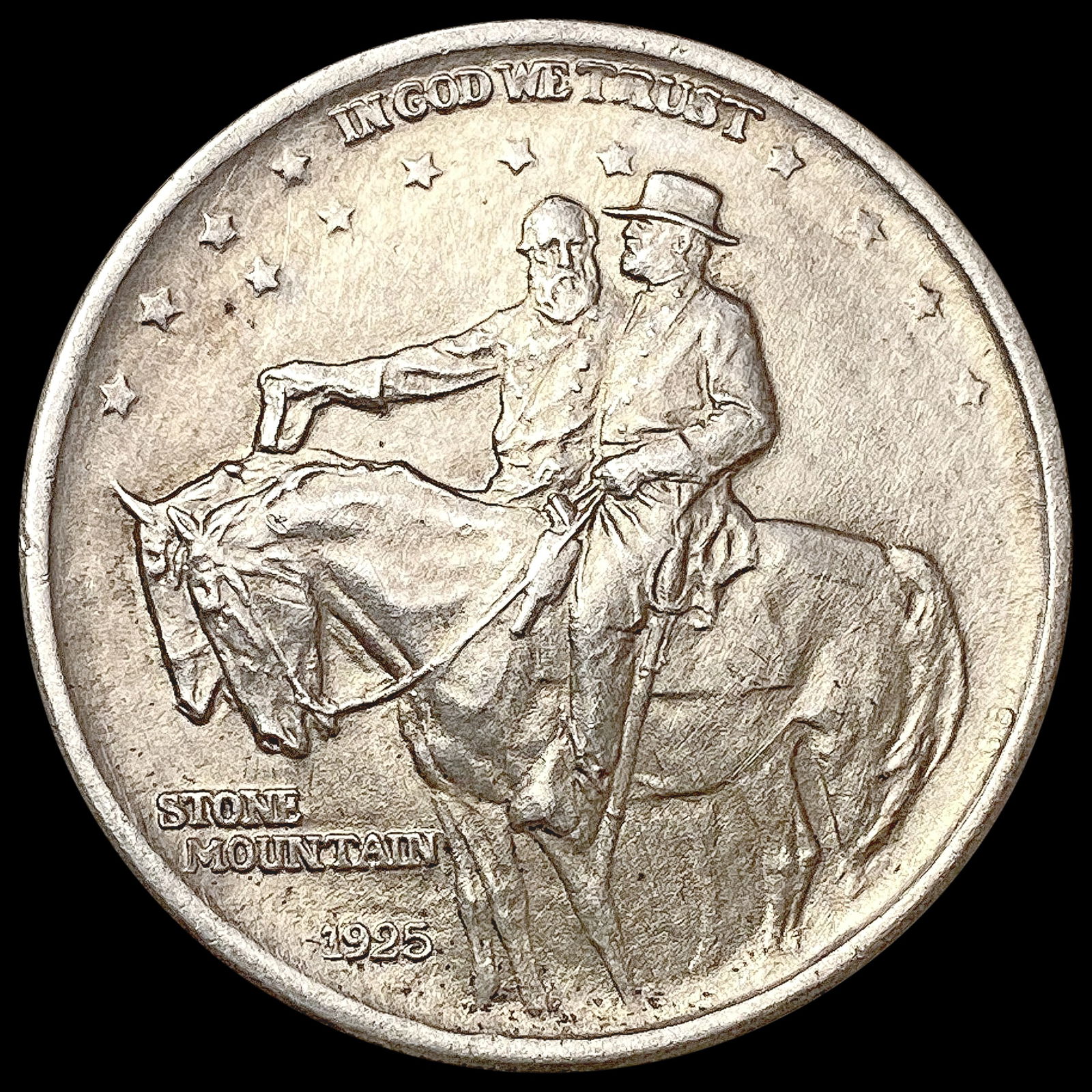 1925 Stone Mountain Half Dollar CLOSELY UNCIRCULATED (1 of 2)