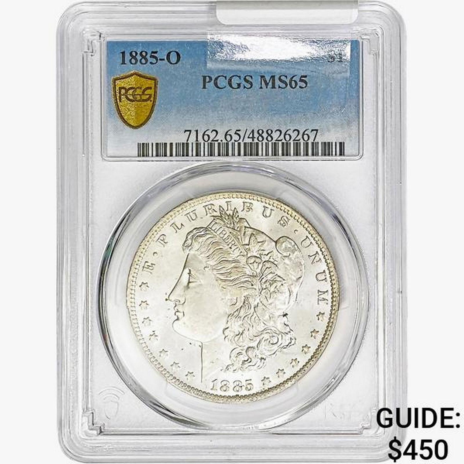 1885-O Morgan Silver Dollar PCGS MS65 (1 of 2)