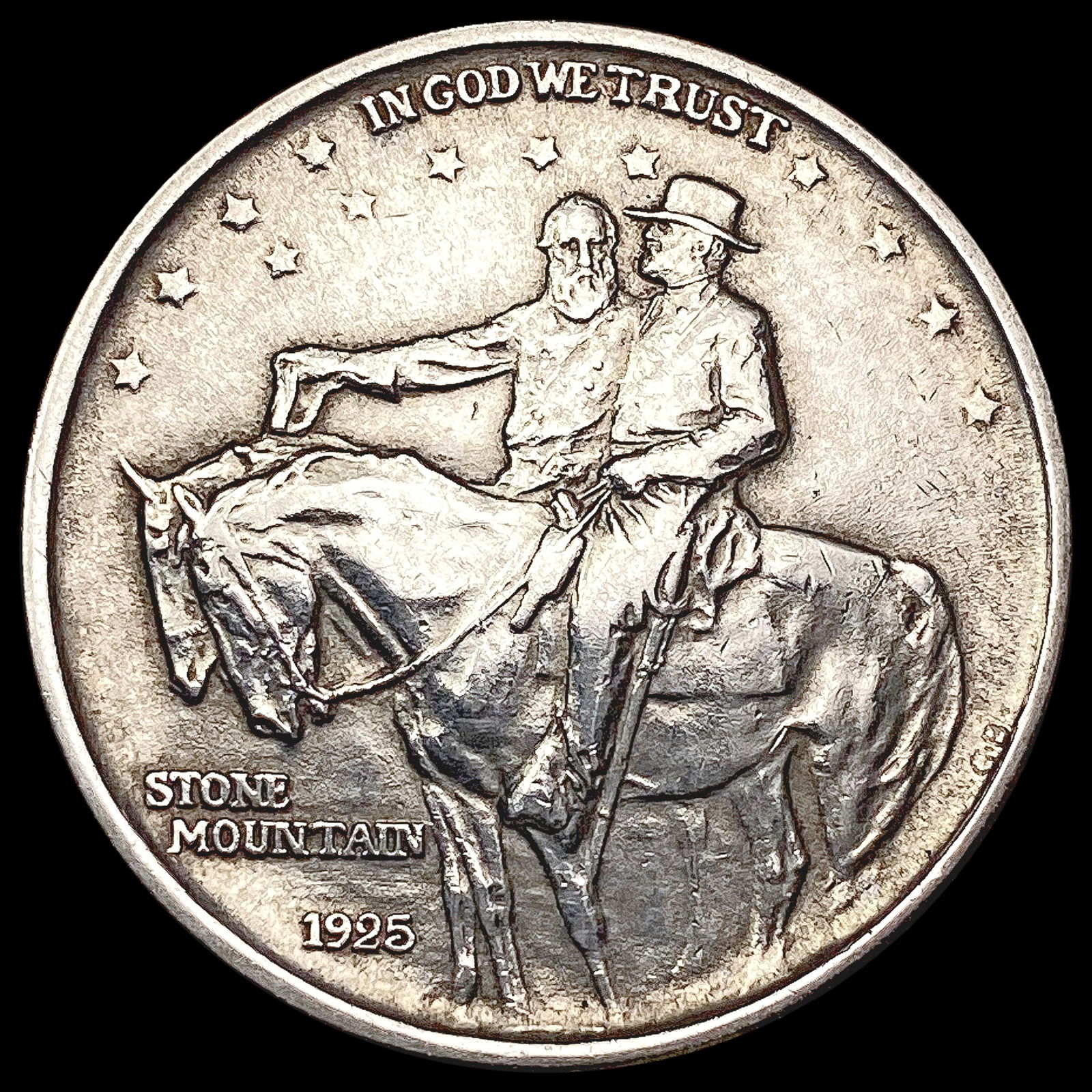 1925 Stone Mountain Half Dollar CLOSELY UNCIRCULATED (1 of 2)