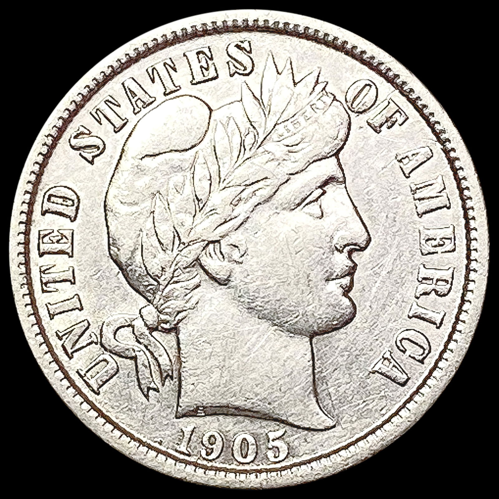 1905 Barber Dime UNCIRCULATED (1 of 2)