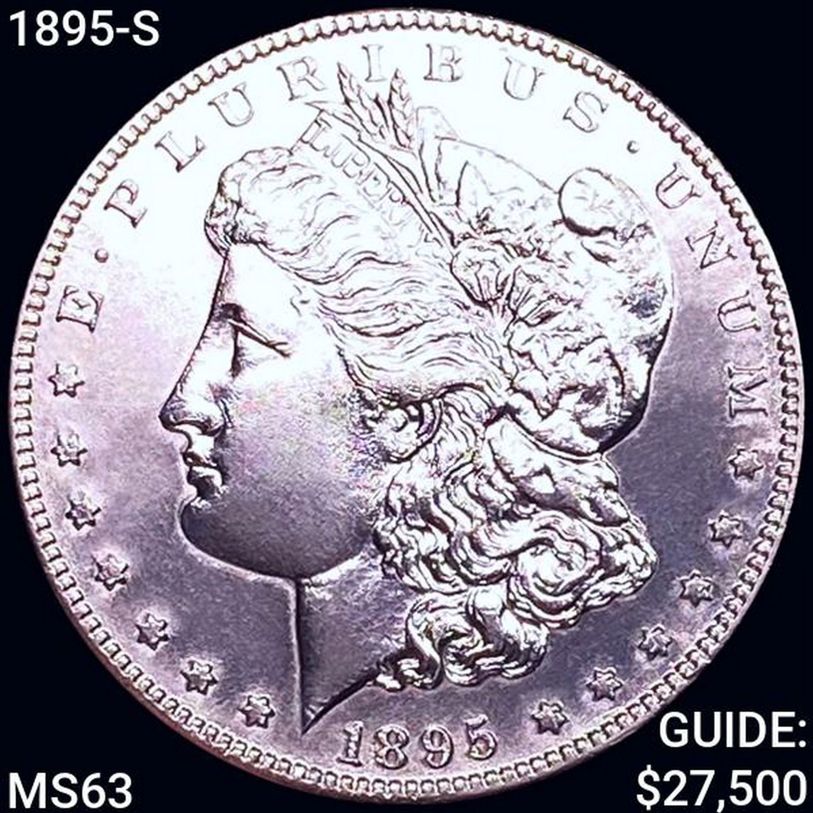 1895-S Morgan Silver Dollar CHOICE BU (1 of 2)