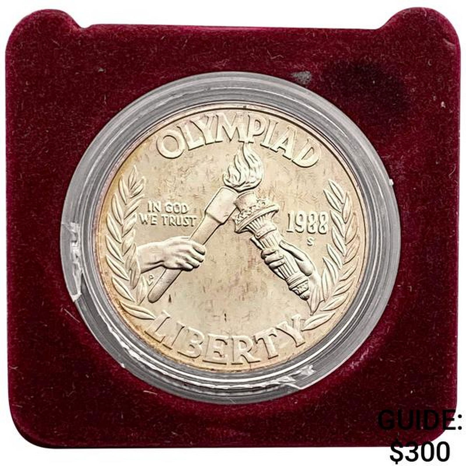 1988-S Proof Olympic Silver Dollar [1 Coin] (1 of 3)
