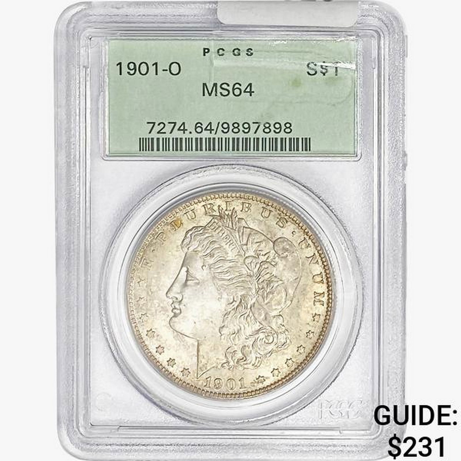 1901-O Morgan Silver Dollar PCGS MS64 (1 of 2)