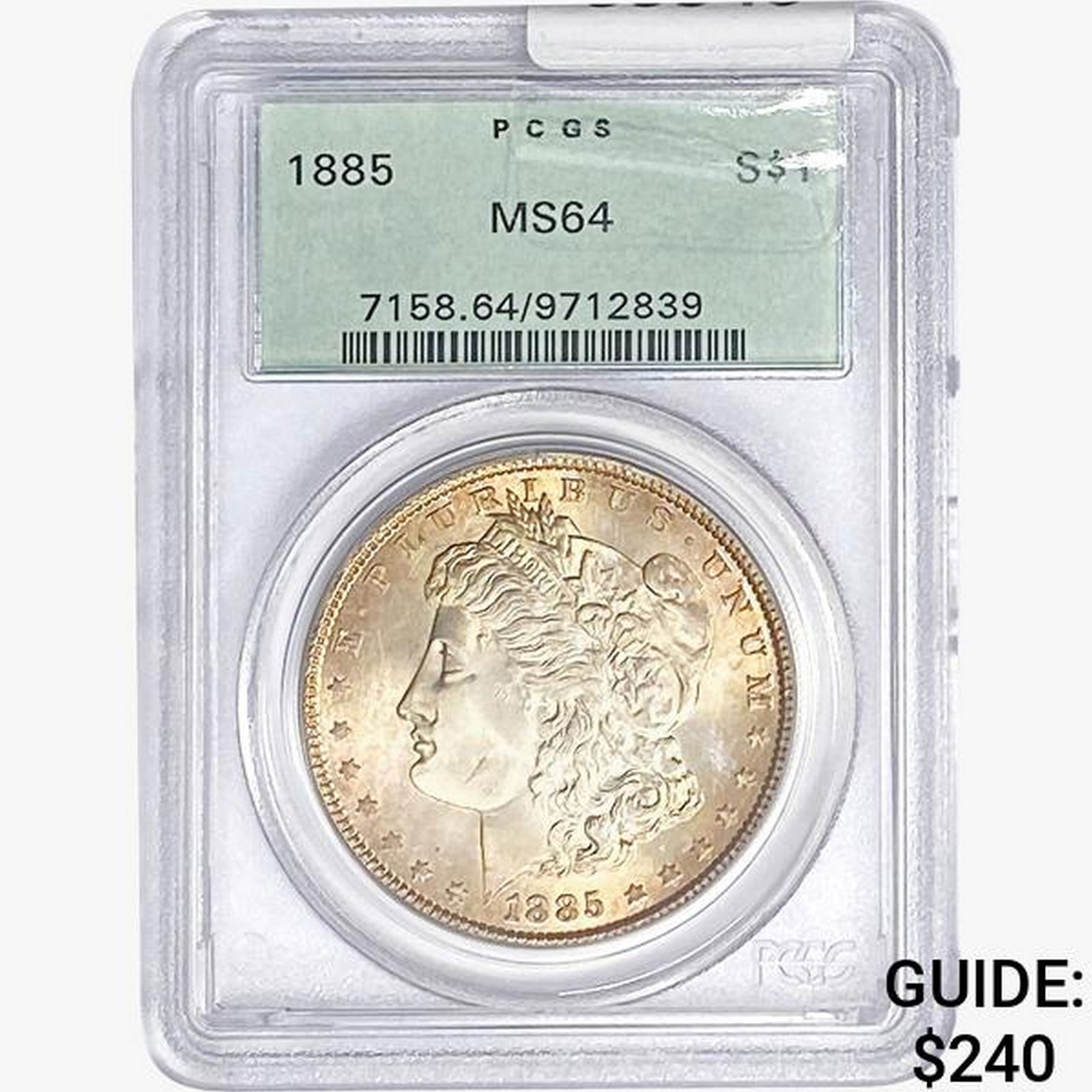 1885 Morgan Silver Dollar PCGS MS64 (1 of 2)
