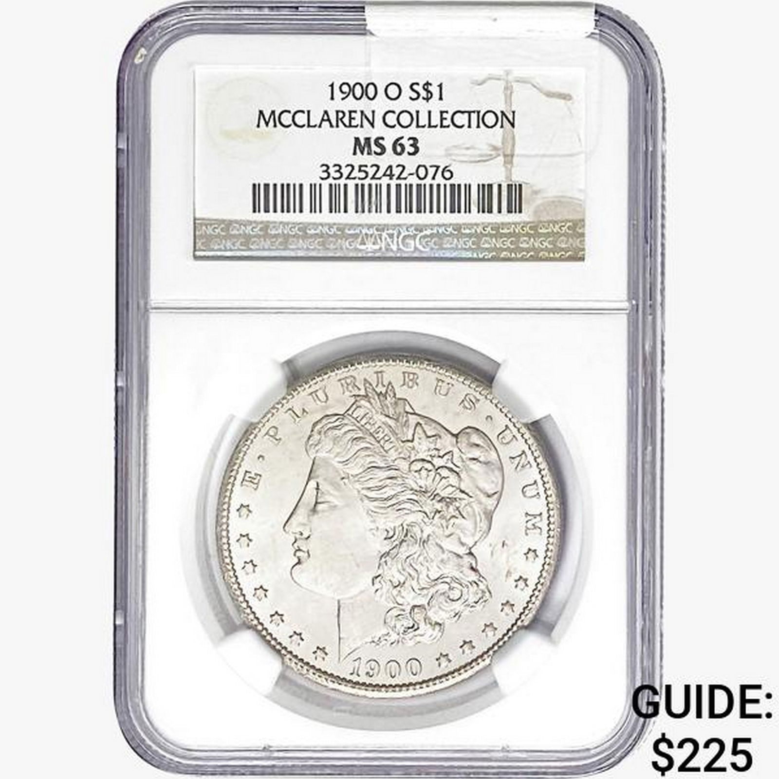 1900-O Morgan Silver Dollar NGC MS63 McClaren (1 of 2)